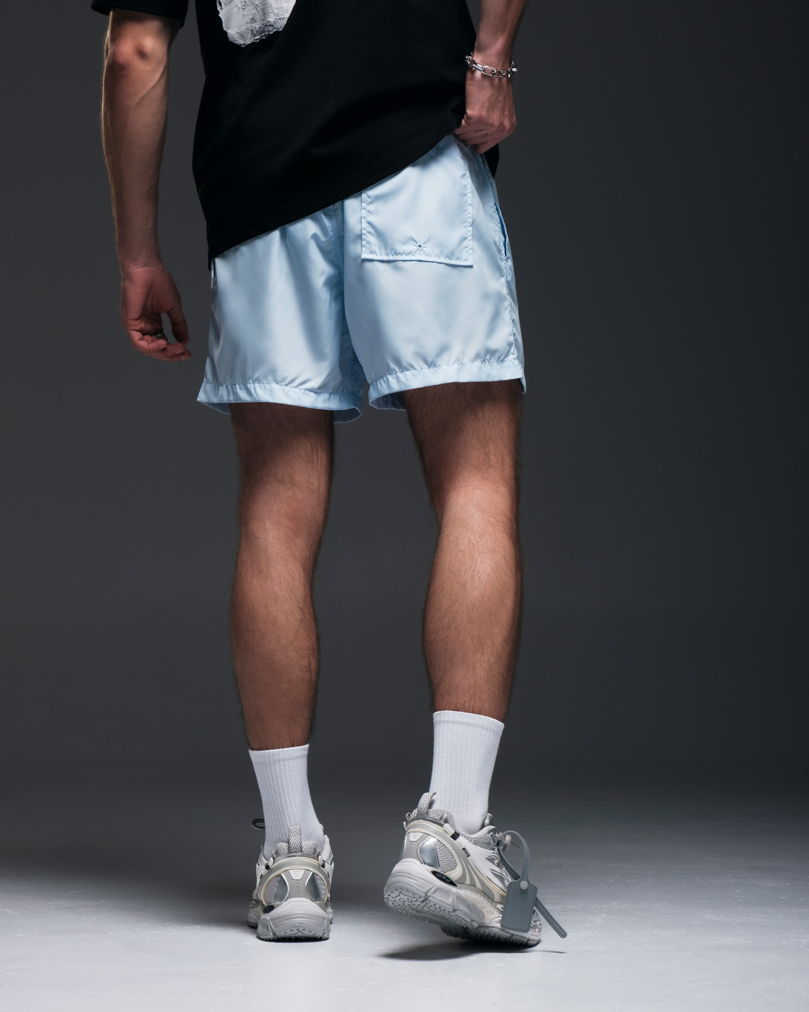 Off-White Shorts – Ice Blue