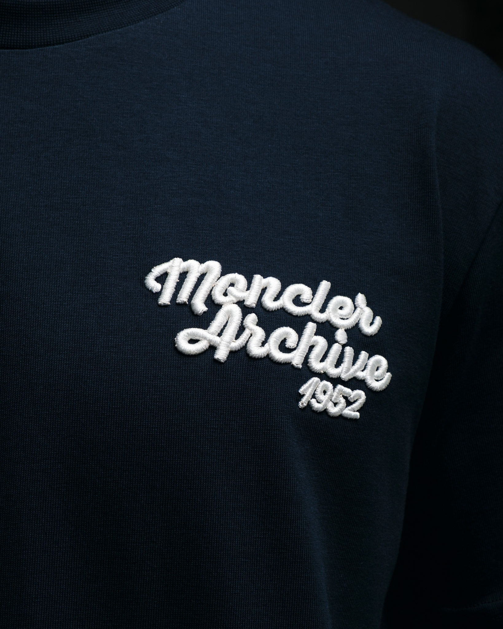 Moncler T-Shirt “Archive 1952” – Navy