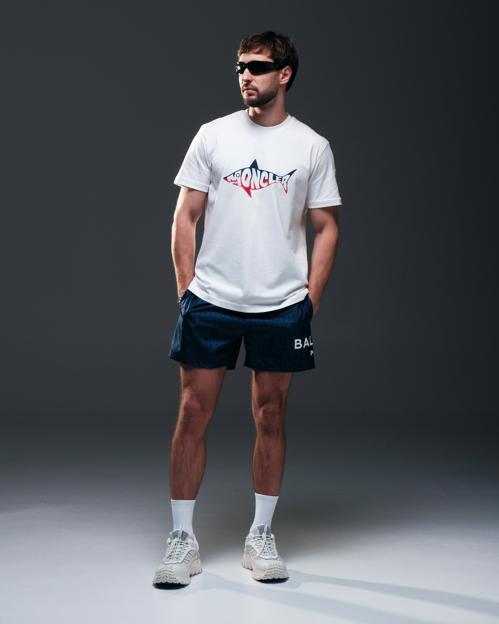 Moncler T-Shirt – Shark Logo Edition