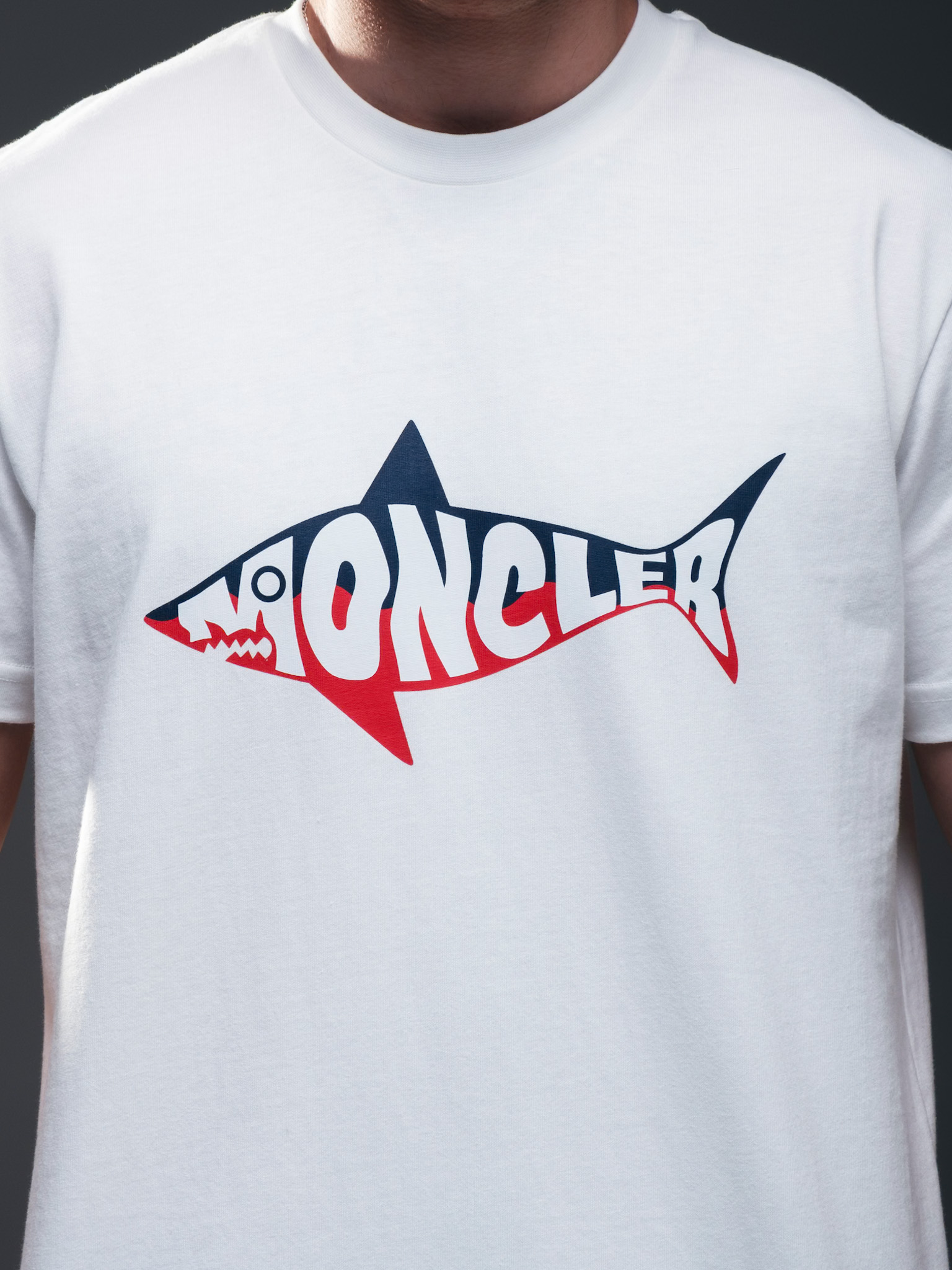Moncler T-Shirt – Shark Logo Edition