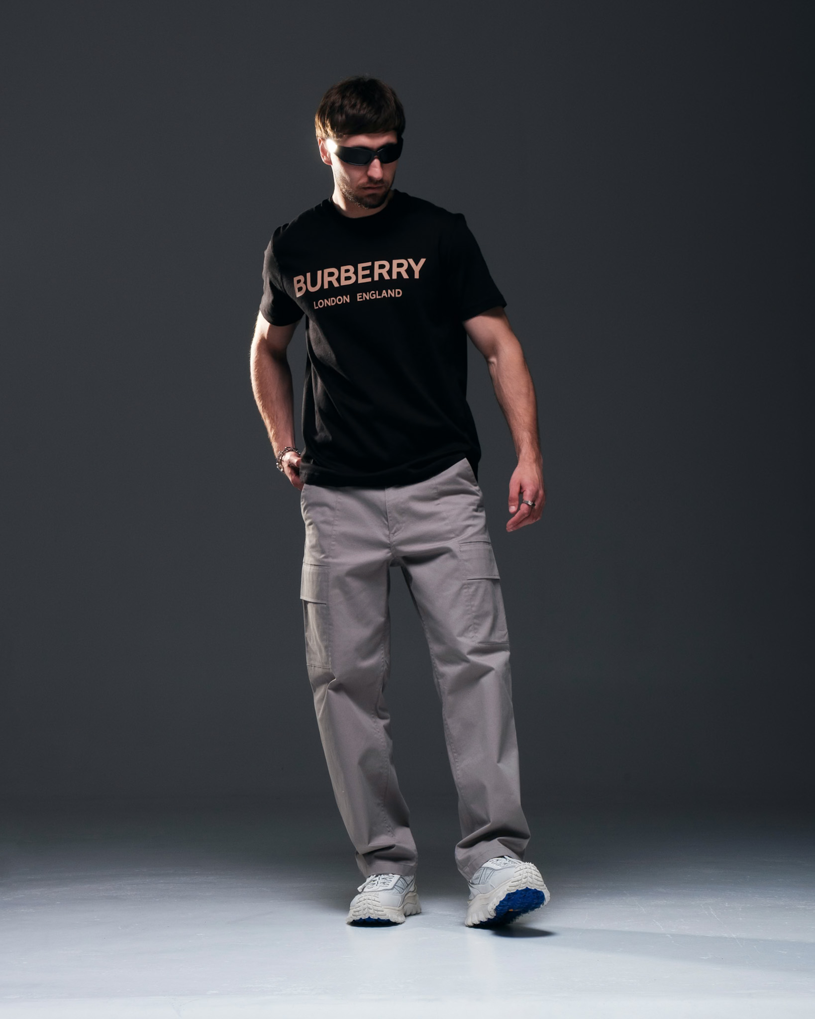 Burberry T-Shirt – London Logo Black