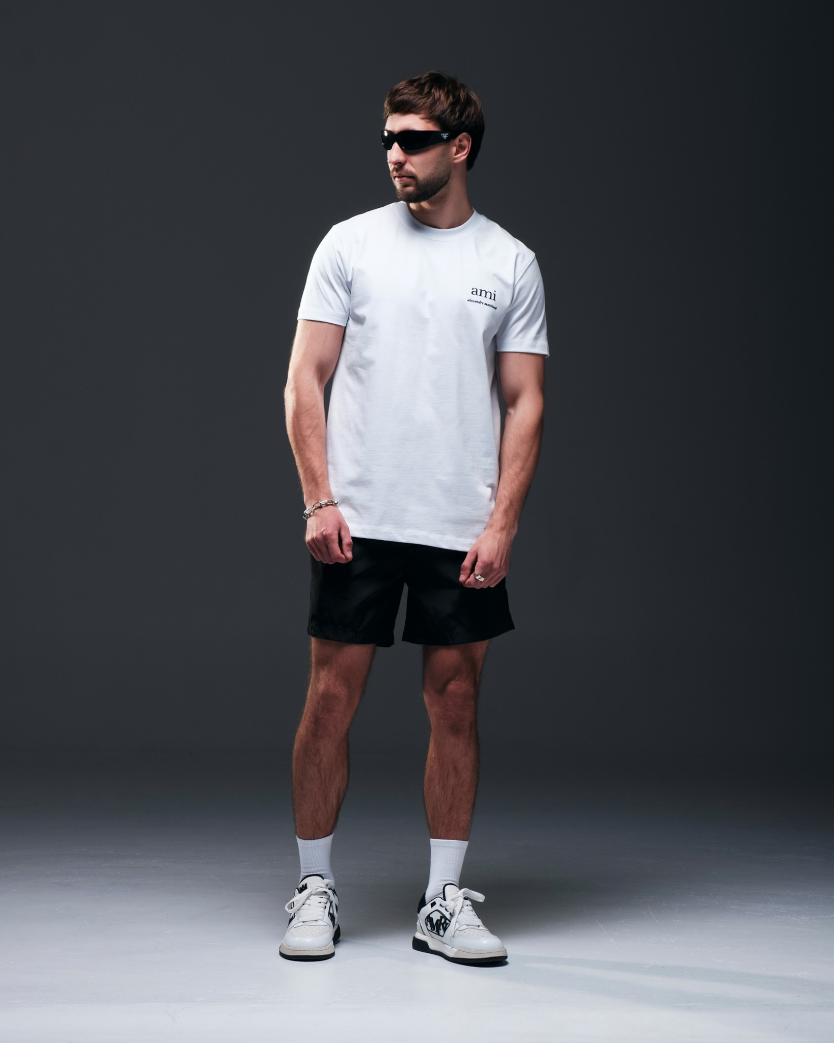 AMI Paris T-Shirt – Classic White