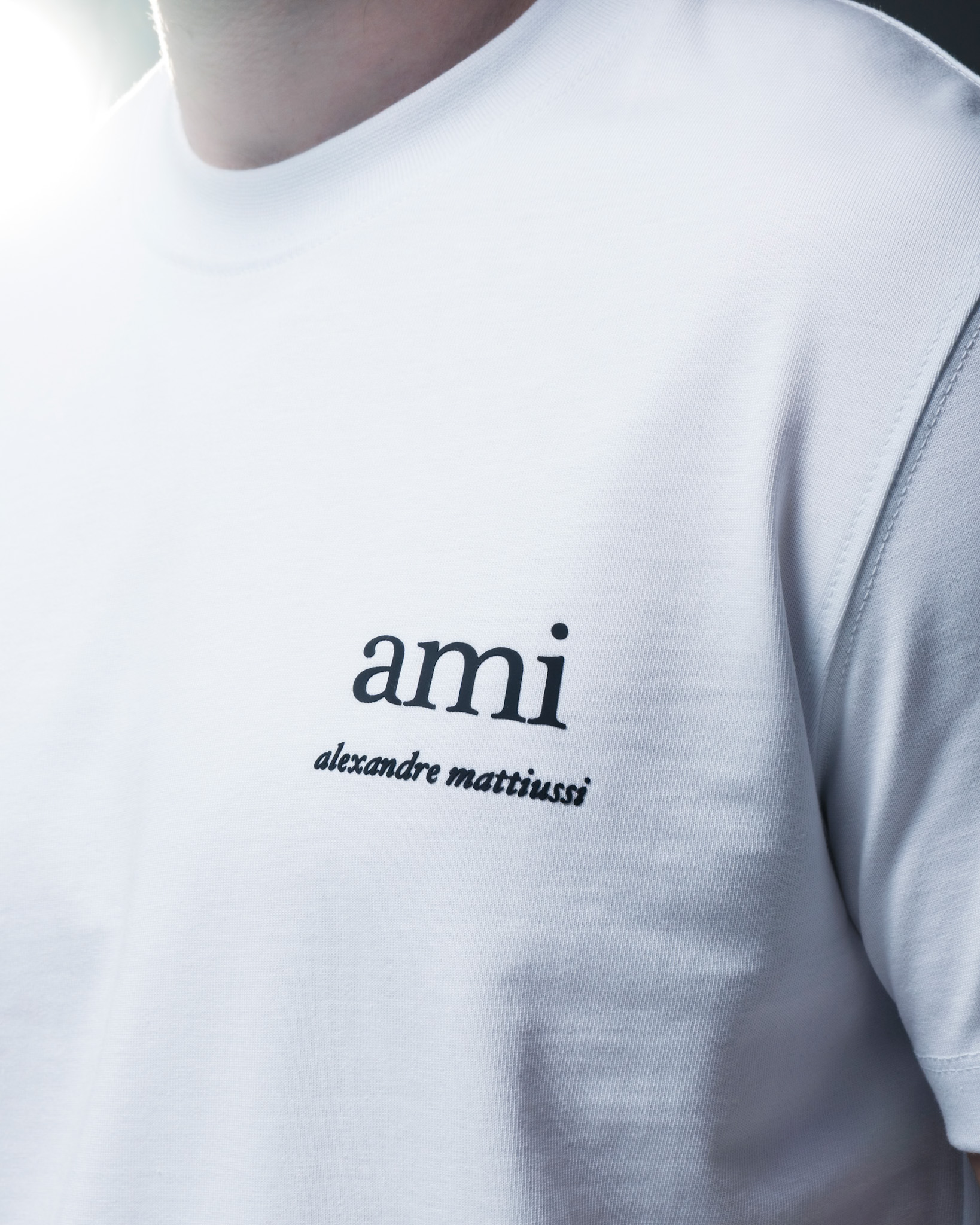 AMI Paris T-Shirt – Classic White