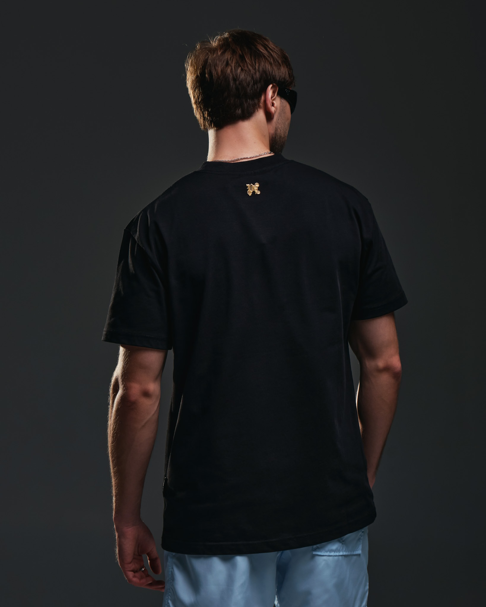 Palm Angels Tee – Black Fire Logo