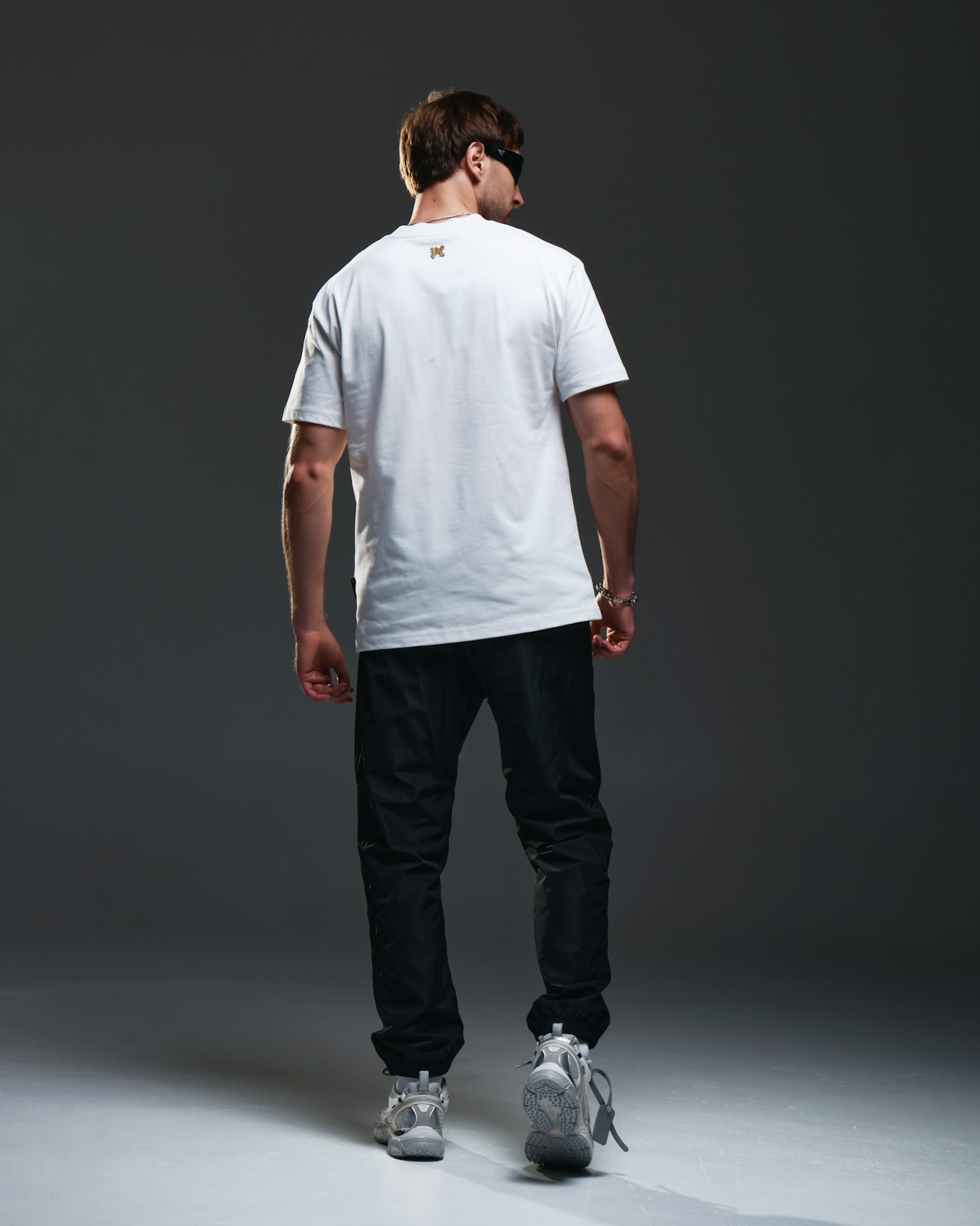 Palm Angels T-Shirt – Flame Script White