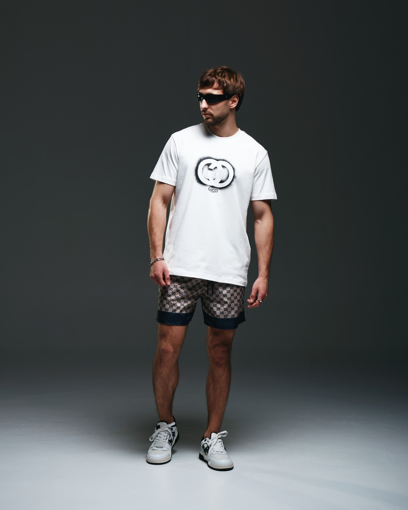 Gucci Spray Logo T-Shirt – White