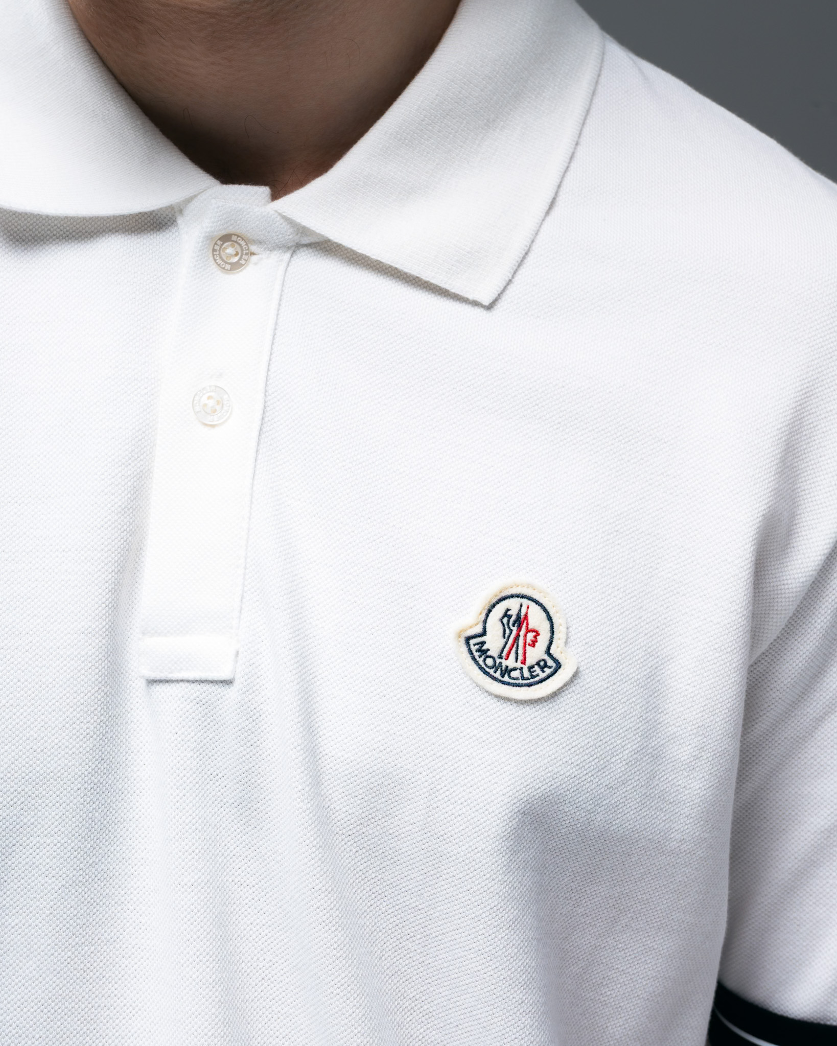 Moncler Polo Shirt – Signature Contrast Sleeve