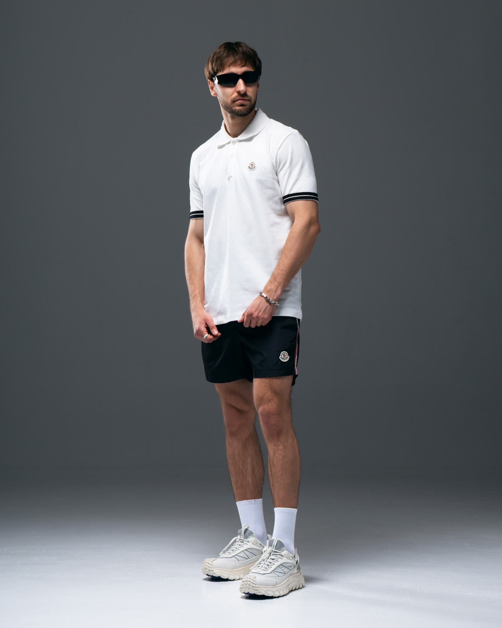Moncler Polo Shirt – Signature Contrast Sleeve