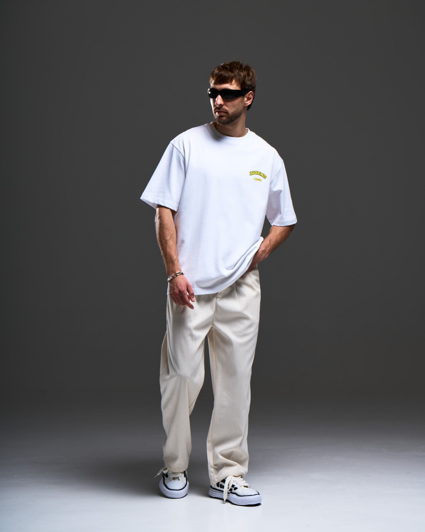 Jacquemus Capri T-shirt – L’unico Lemon Leaf Graphic