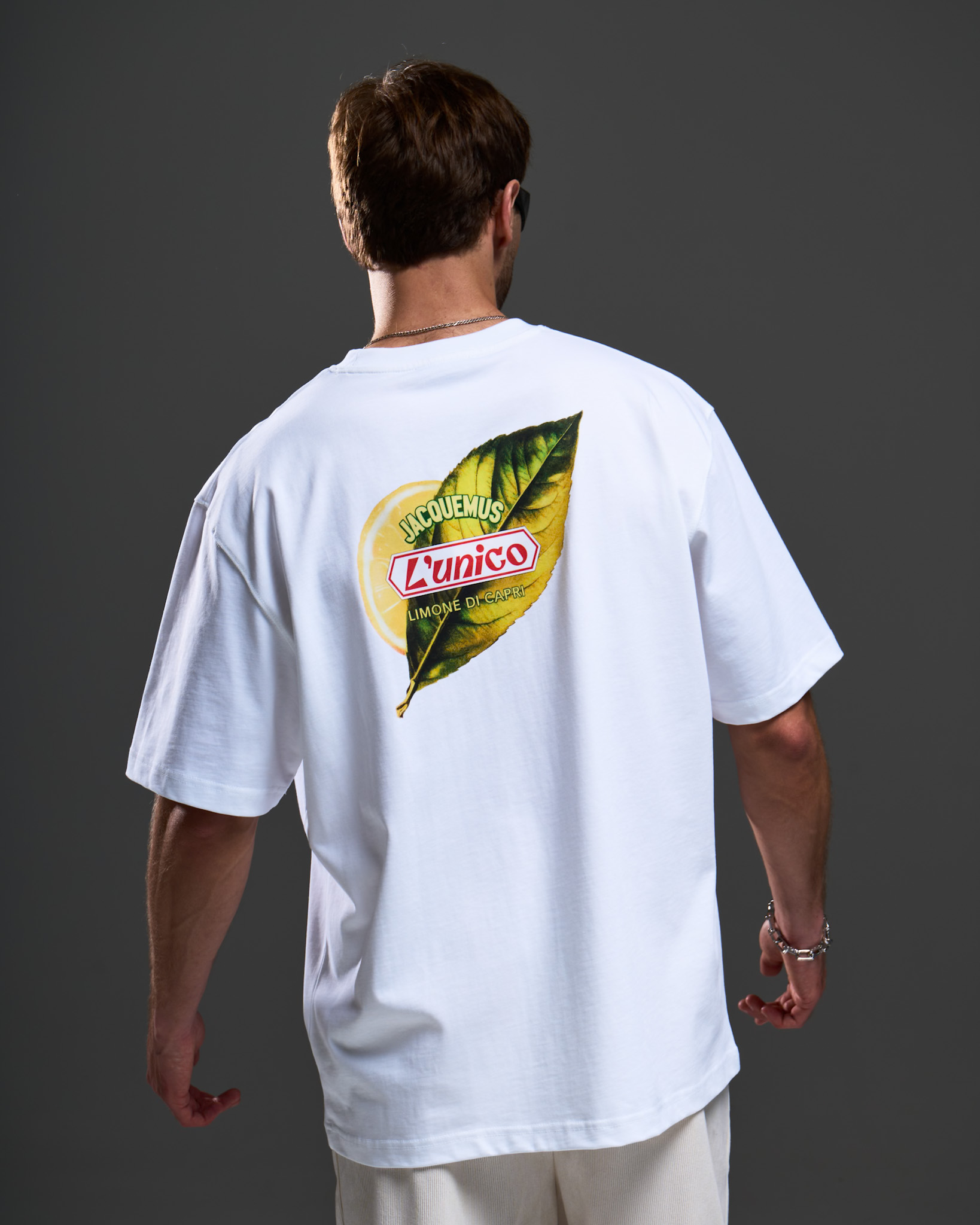 Jacquemus Capri T-shirt – L’unico Lemon Leaf Graphic