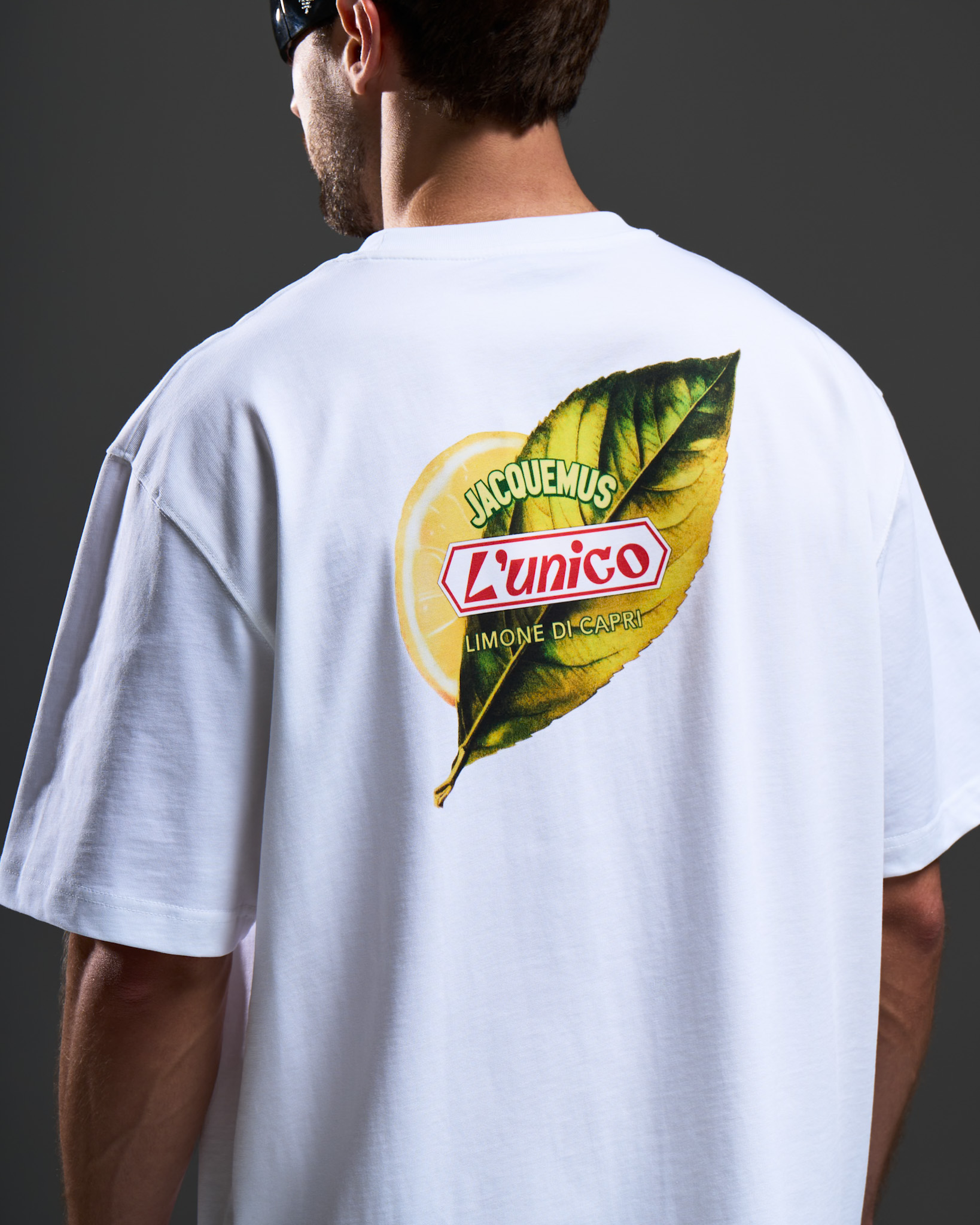 Jacquemus Capri T-shirt – L’unico Lemon Leaf Graphic