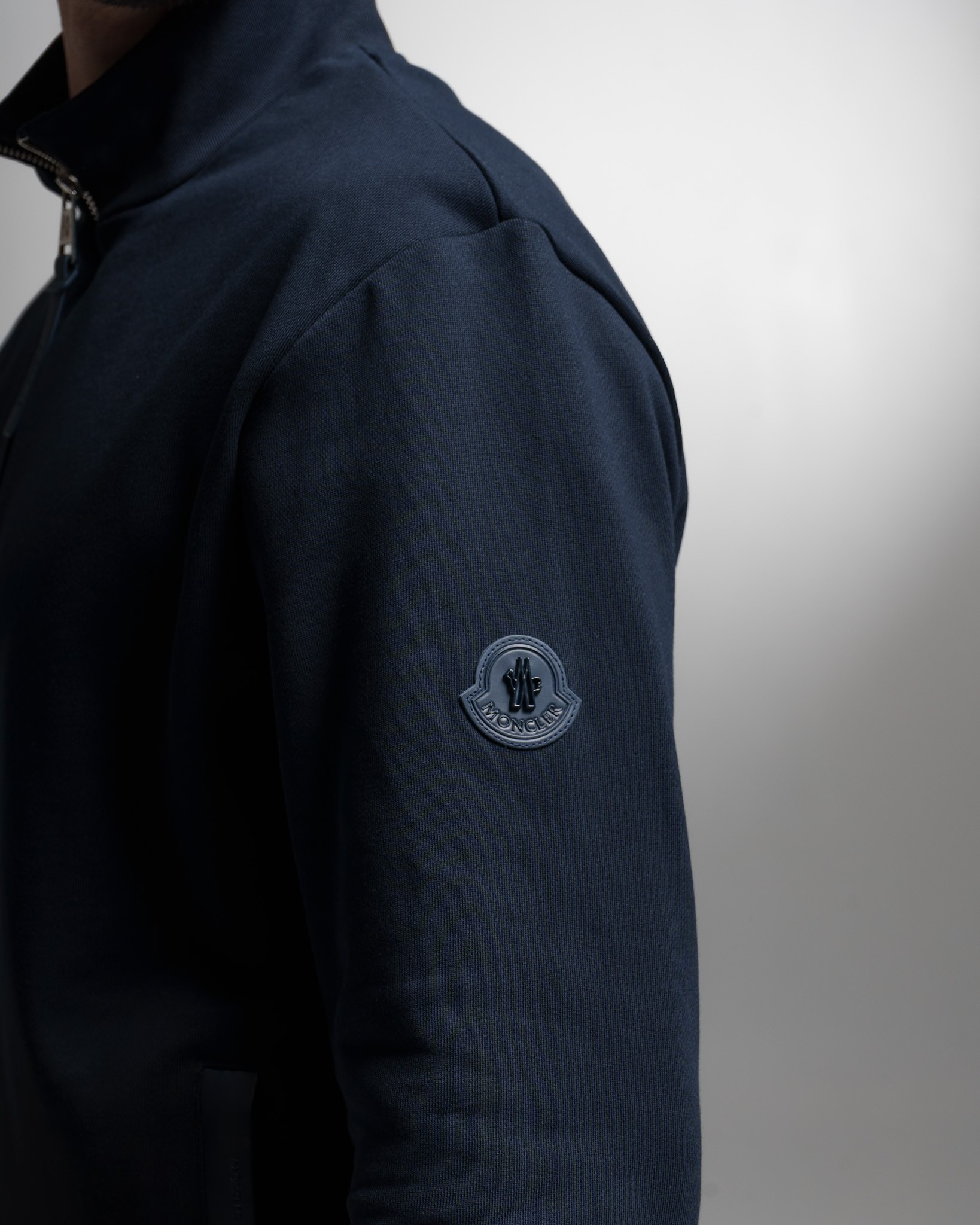 Moncler Navy Signature Track Set