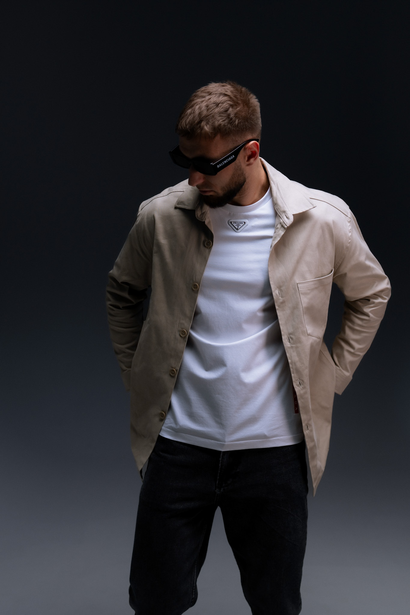 Ami Paris Collegiate Overshirt