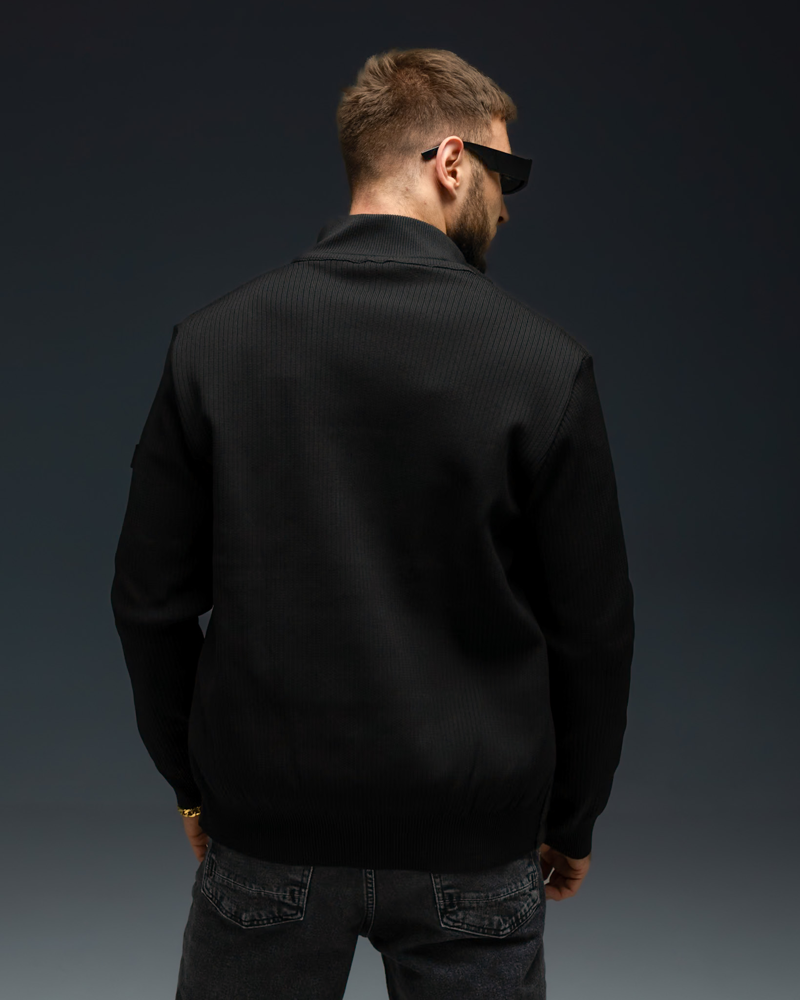 Dior Black Bomber – Tonal Signatur
