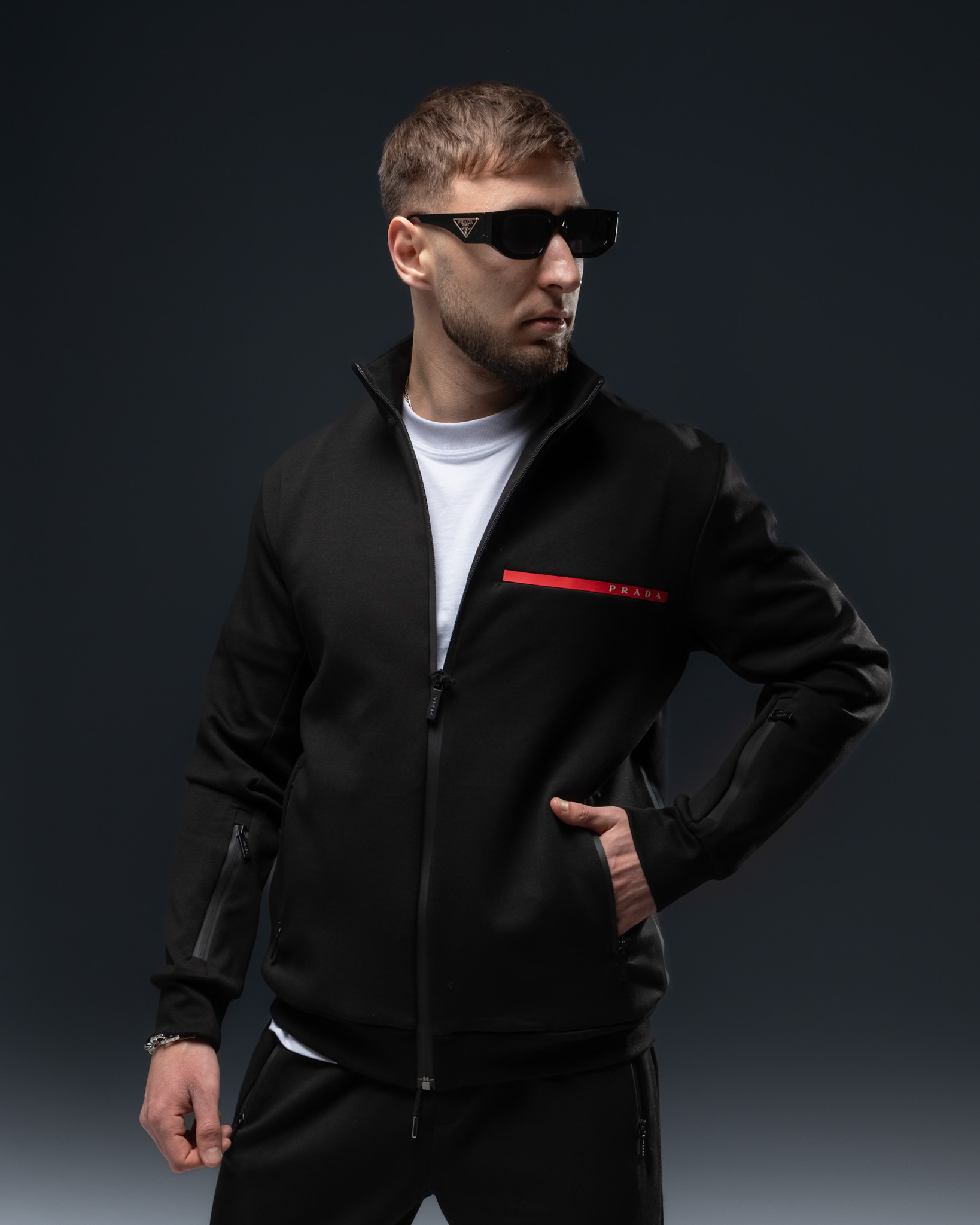Prada Techwear Suit – Full Black