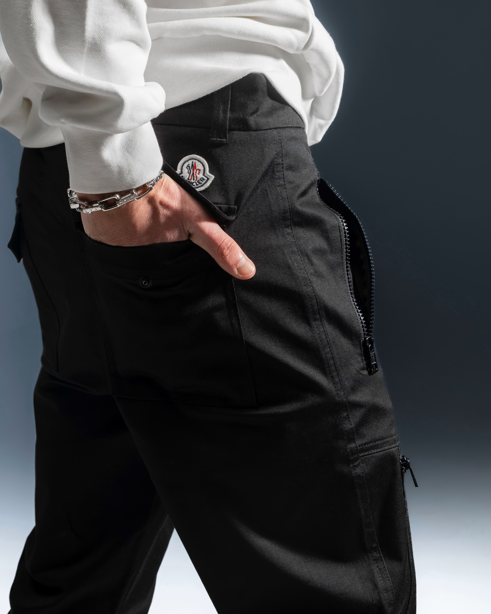 Moncler Utility Pants – Black Edition