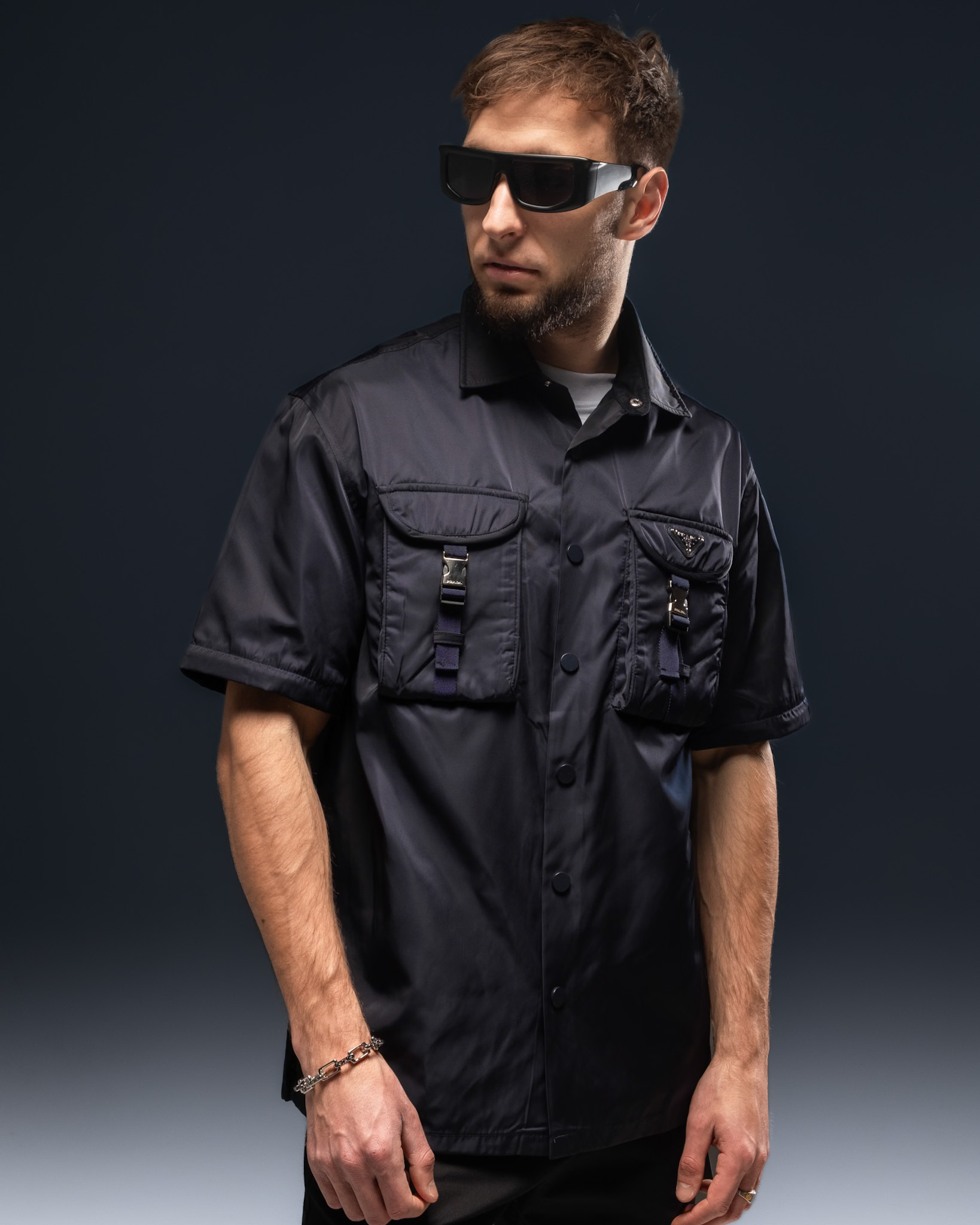 Prada Nylon Shirt – Tech Utility