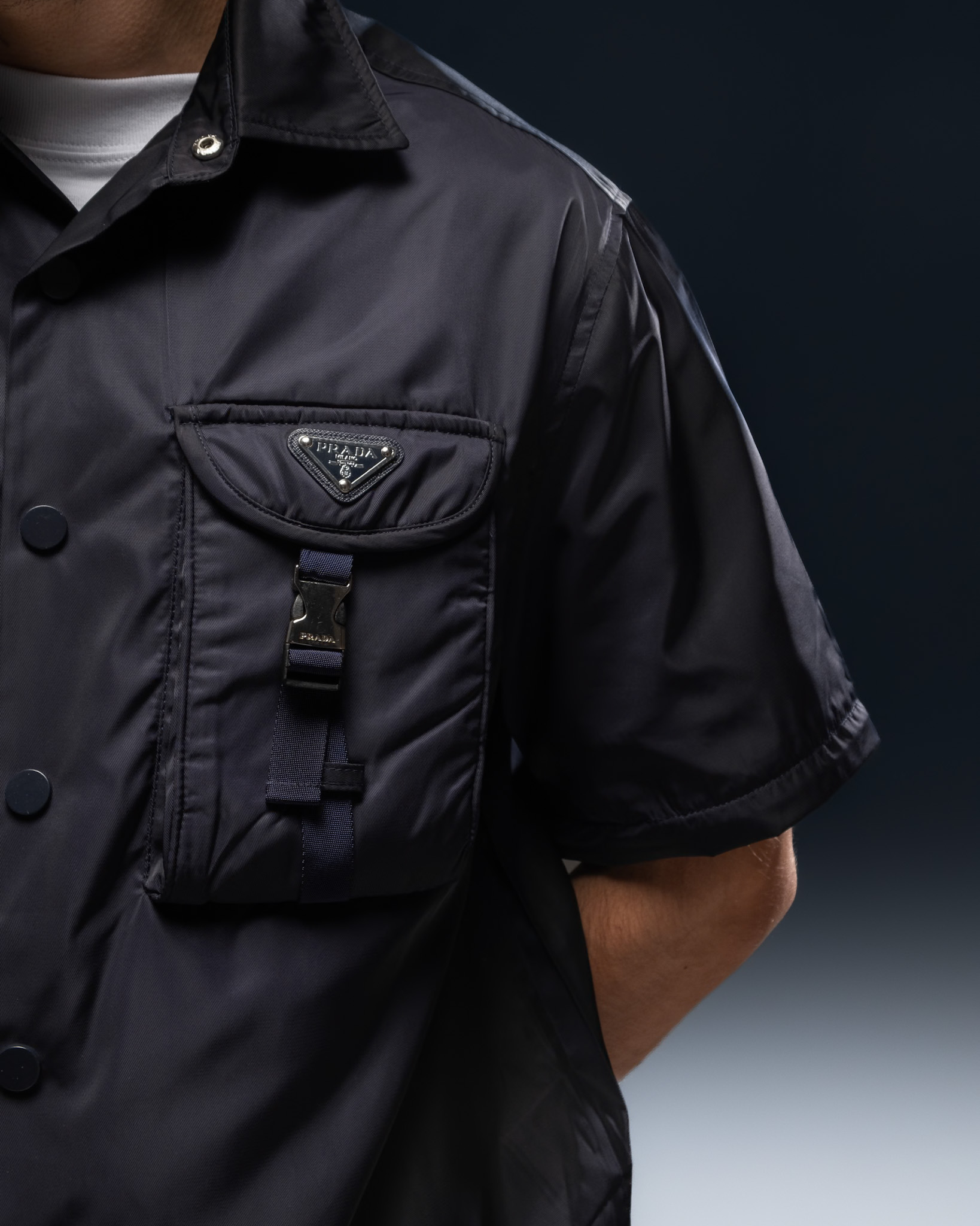 Prada Nylon Shirt – Tech Utility