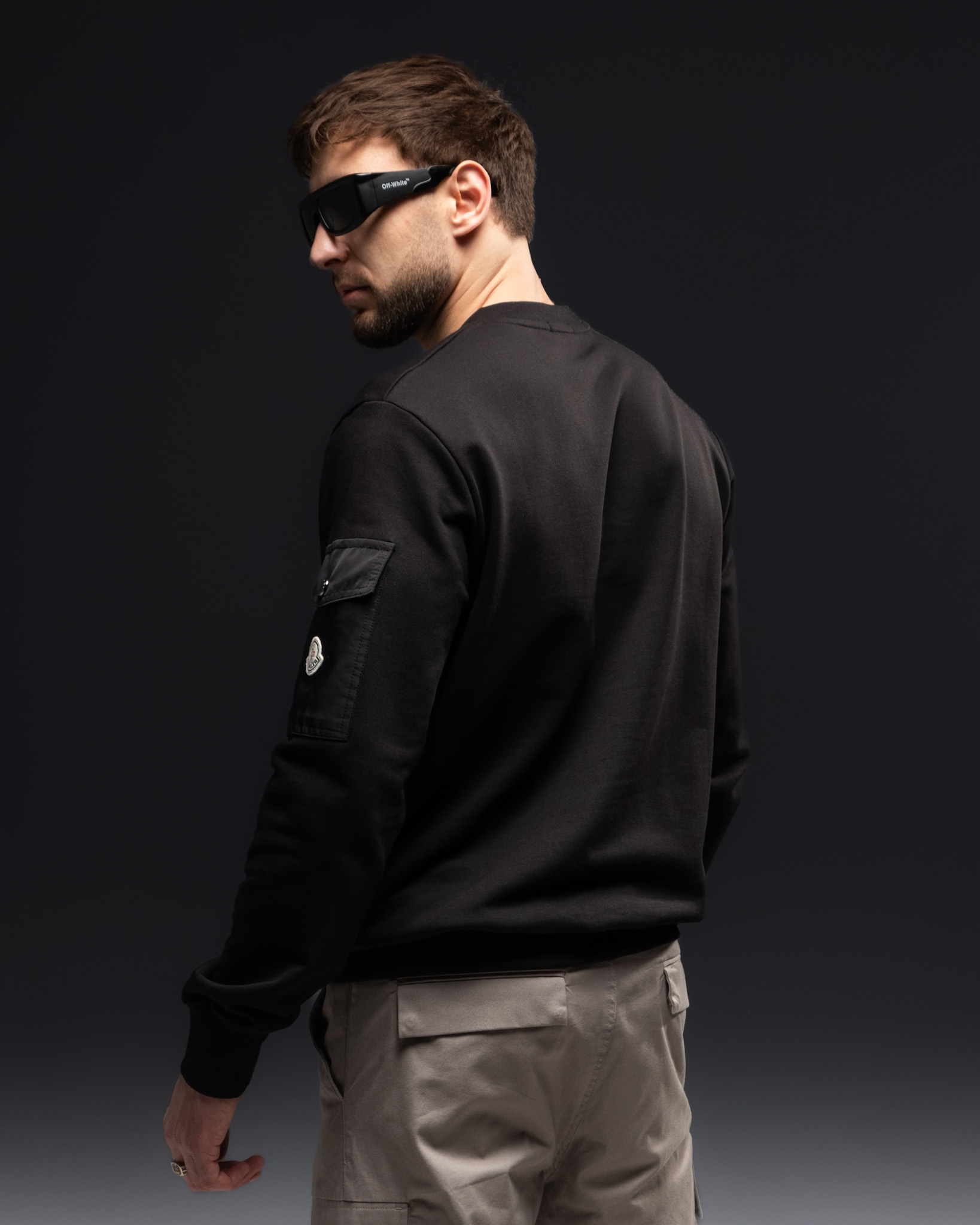 Moncler Crewneck Sweatshirt “Clermont Shadow”