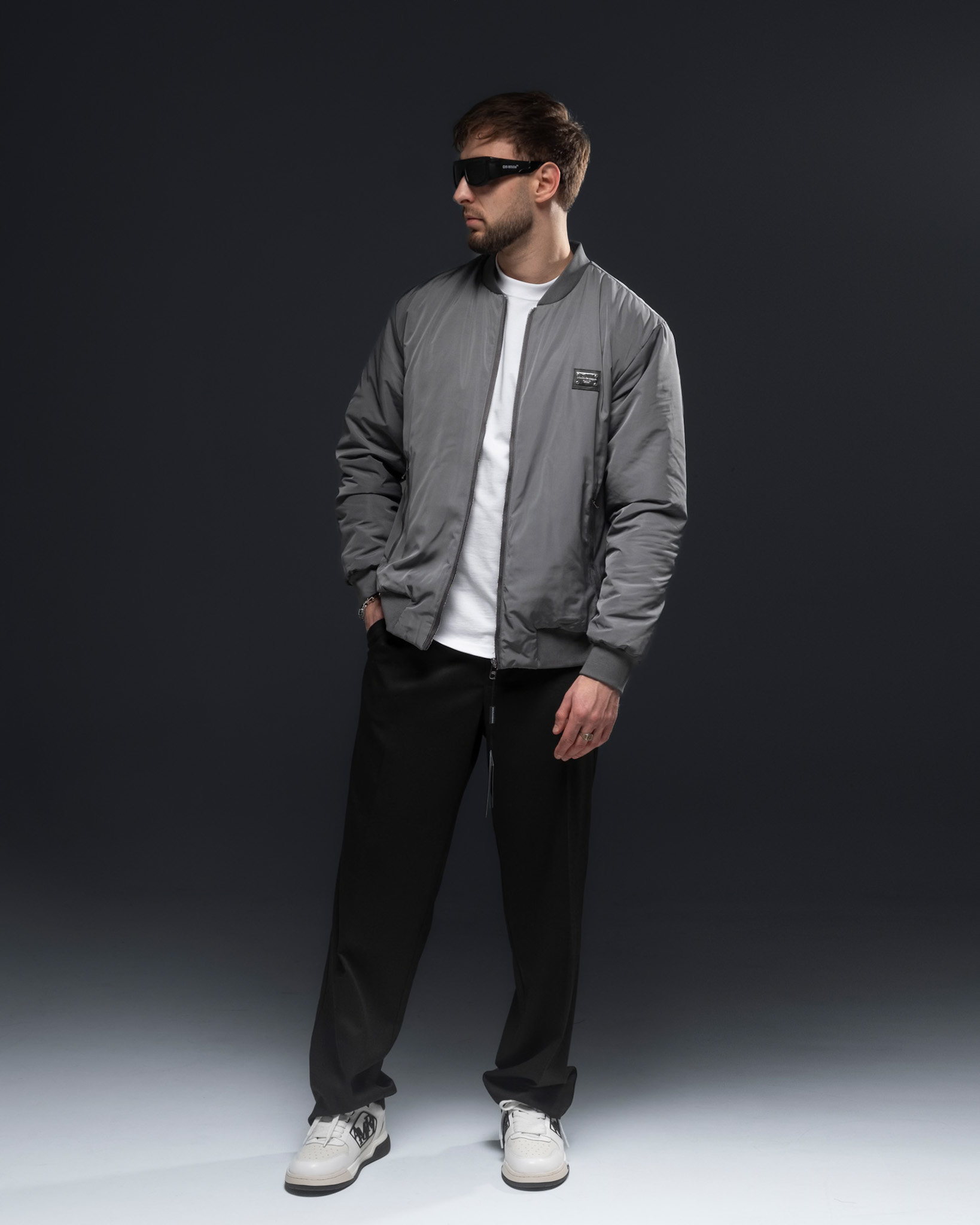 Dolce & Gabbana Nylon Bomber – Iconic Plate