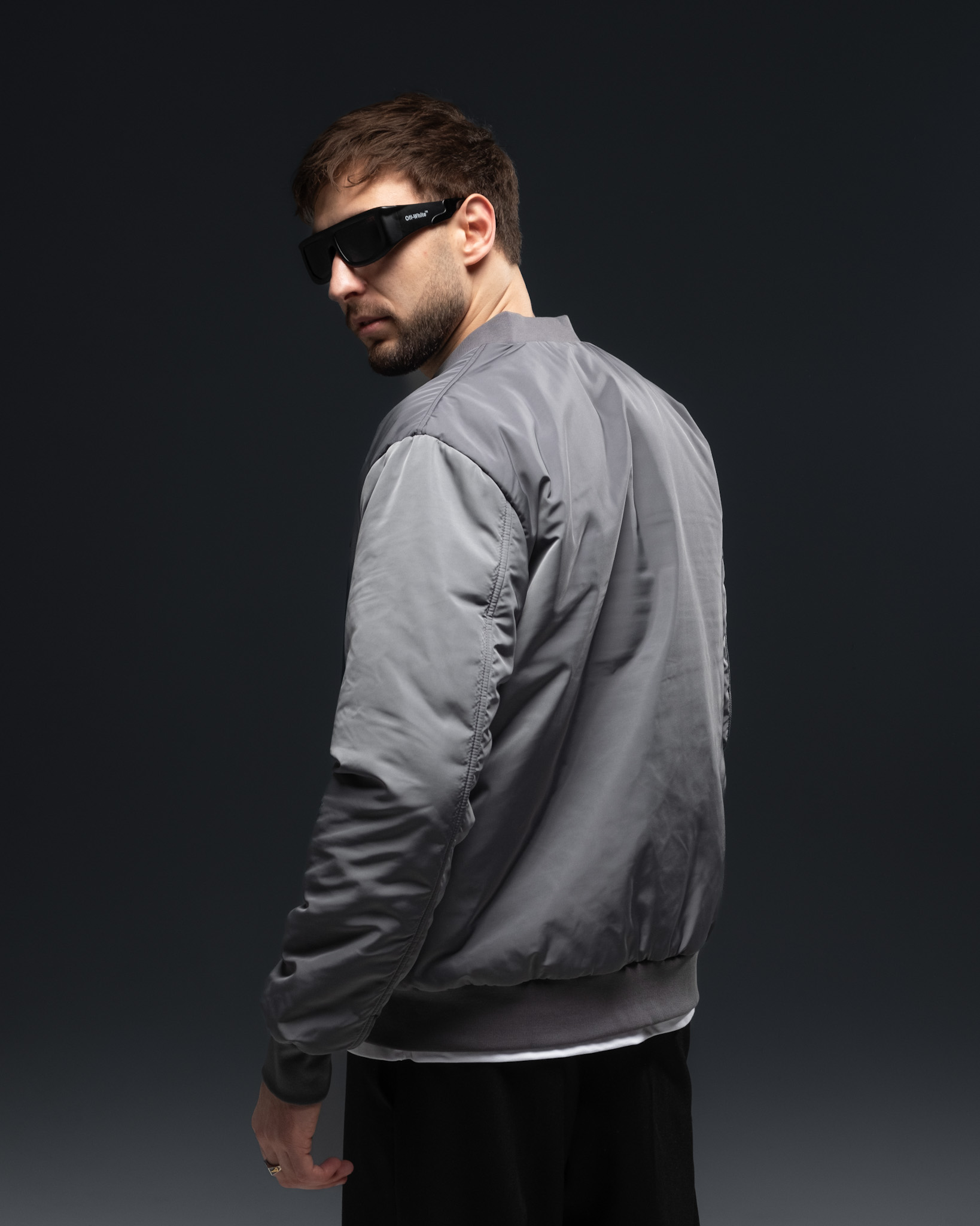 Dolce & Gabbana Nylon Bomber – Iconic Plate