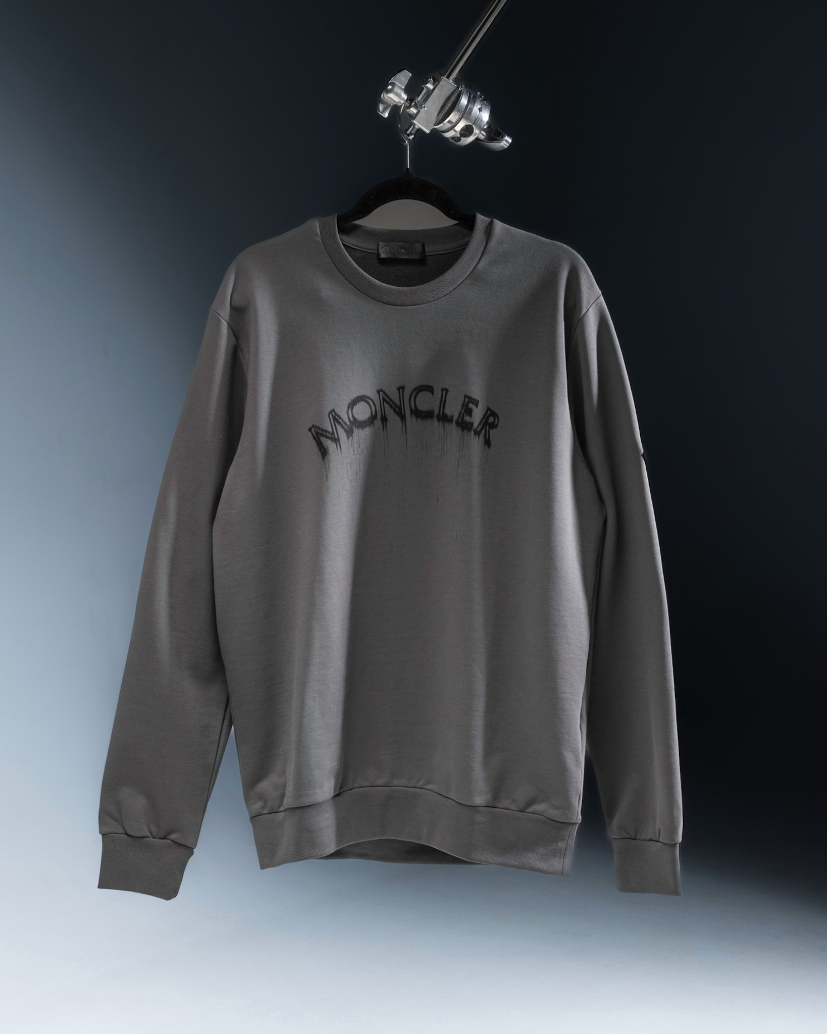 Moncler Sweatshirt – Obsidian Fade Logo