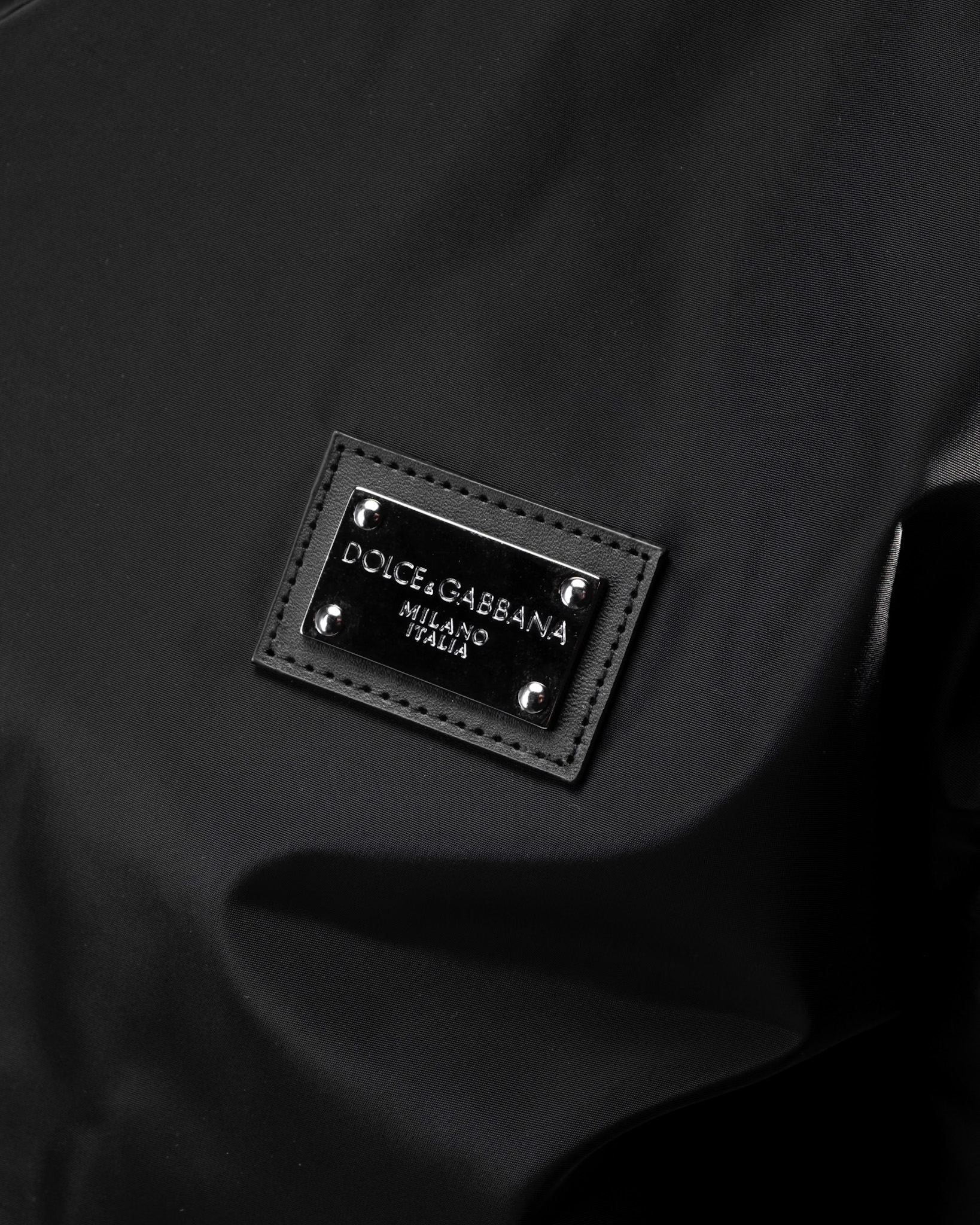 Dolce & Gabbana Technical Jacket – Logo Patch