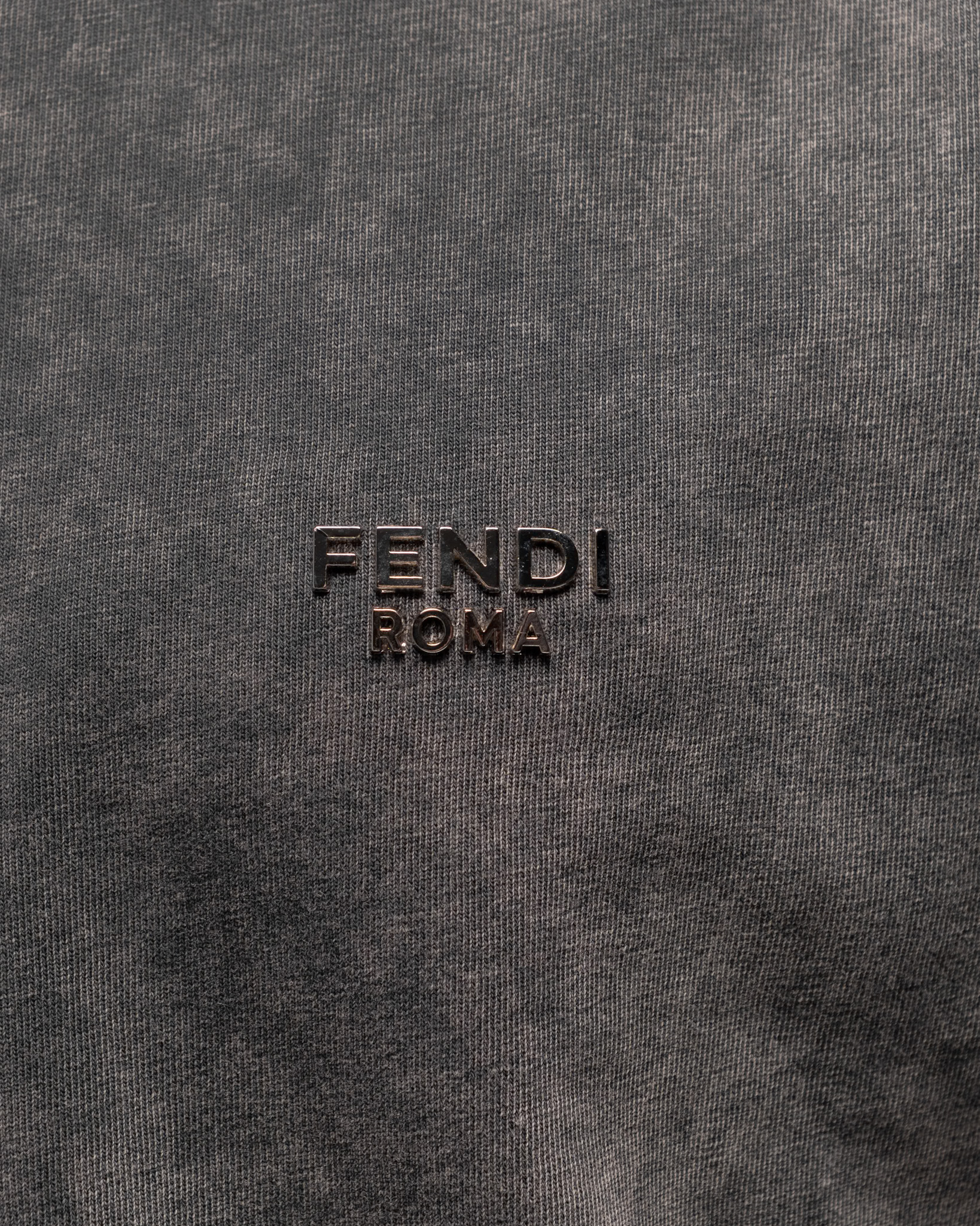 Fendi T-Shirt – Washed Black Roma Edition
