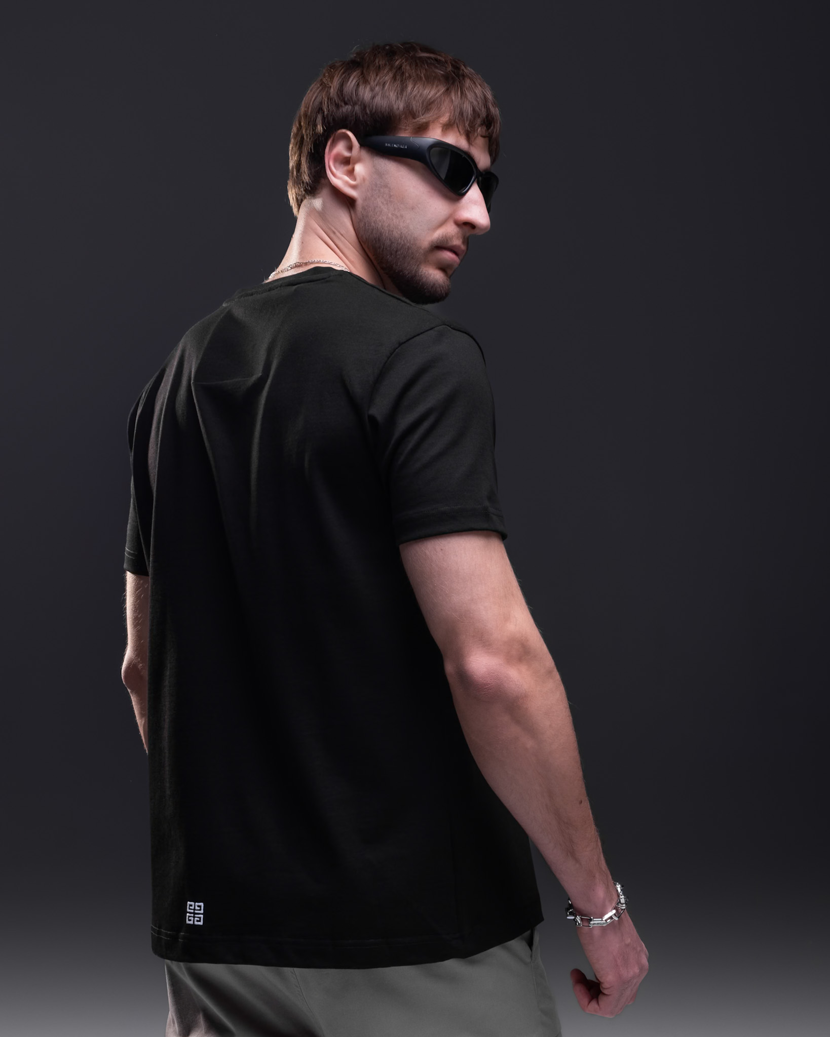 Givenchy T-Shirt – Black Flame Serpent Logo