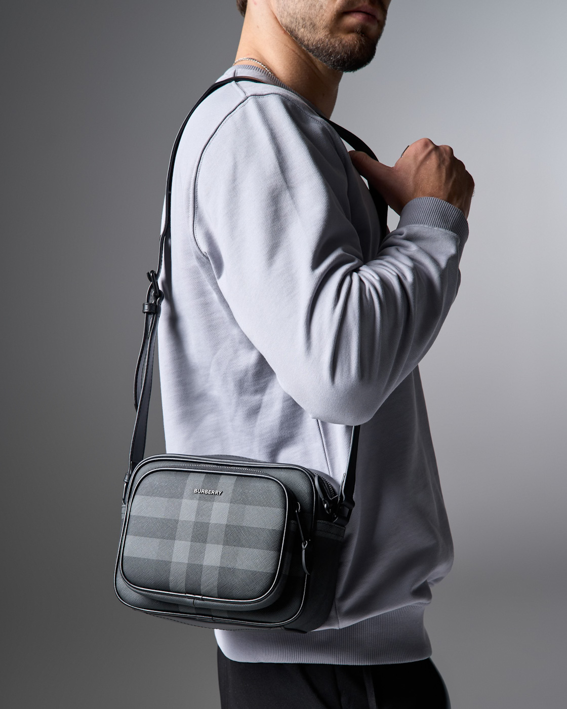 Burberry London Check Messenger Bag