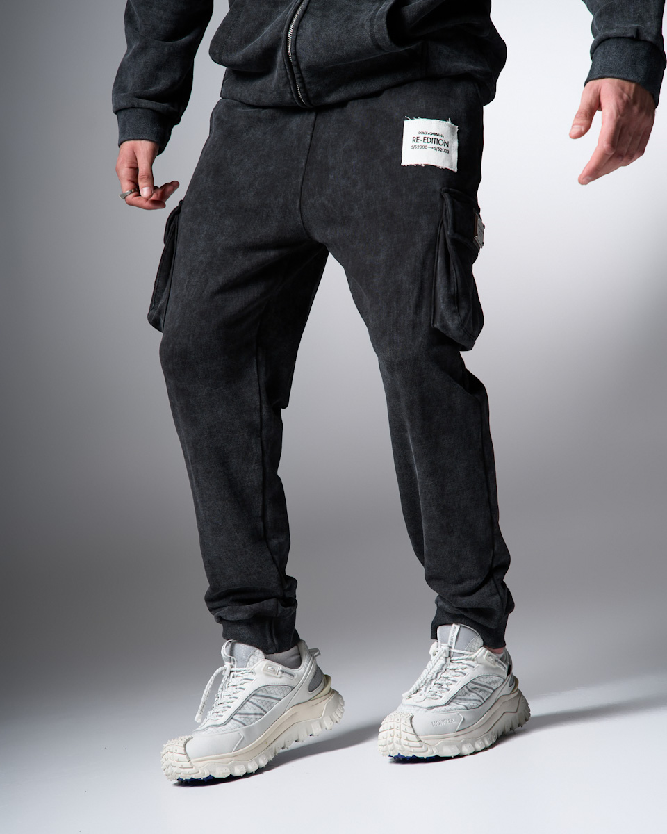 Dolce & Gabbana Re-Edition Black Lounge Tracksuit