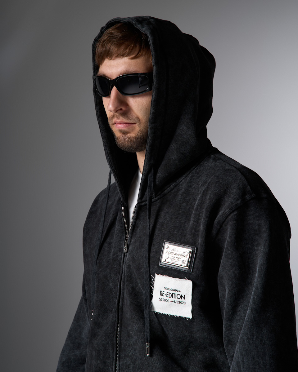 Dolce & Gabbana Re-Edition Black Lounge Tracksuit