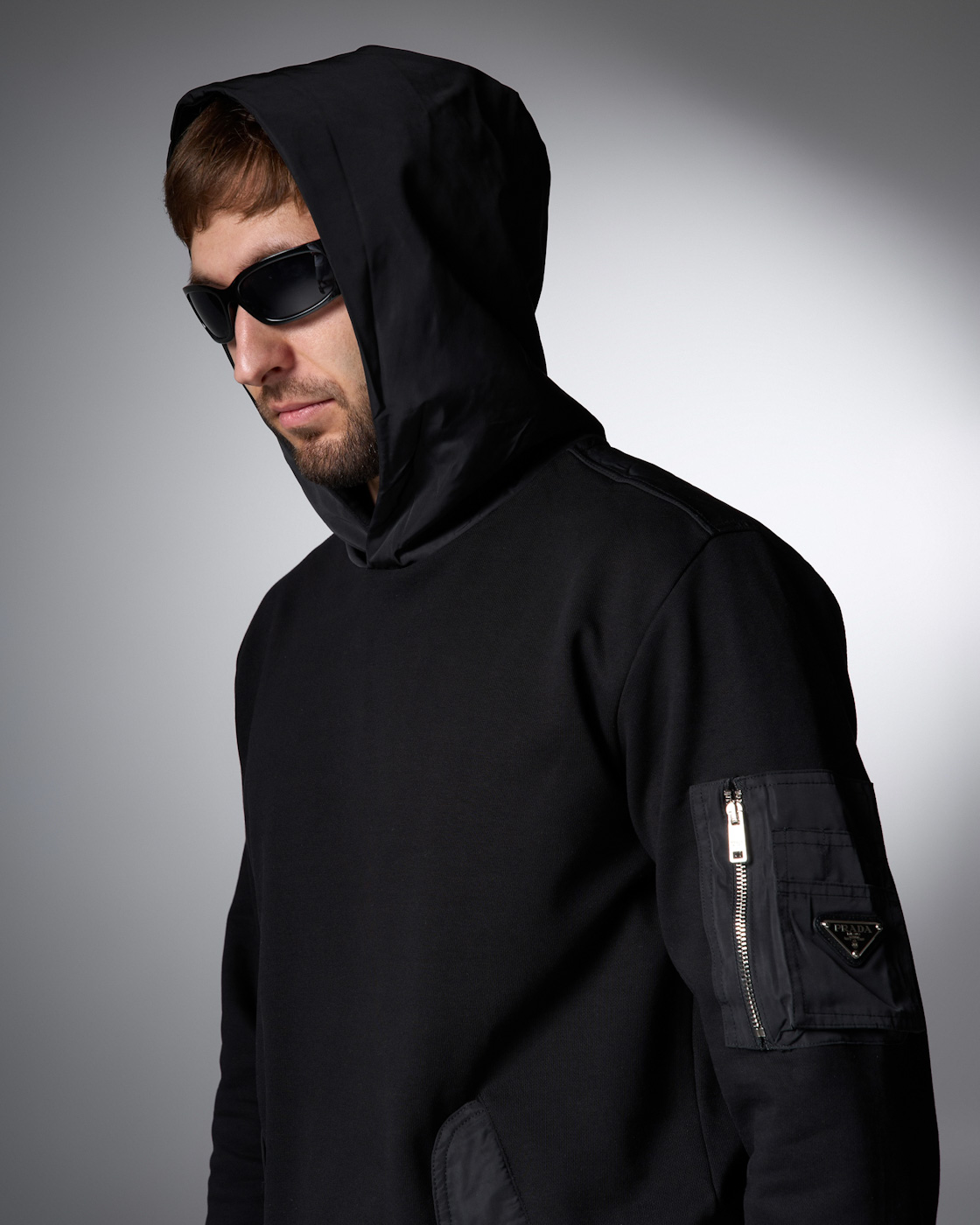 Prada Black Technical Tracksuit