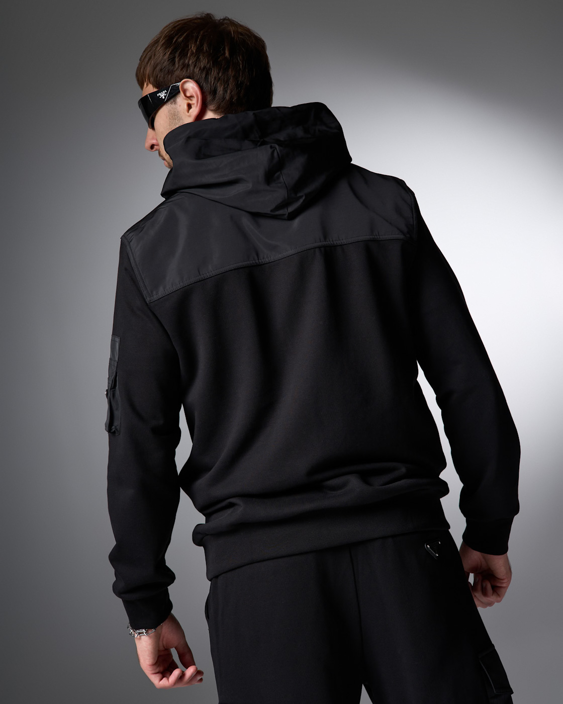 Prada Black Technical Tracksuit
