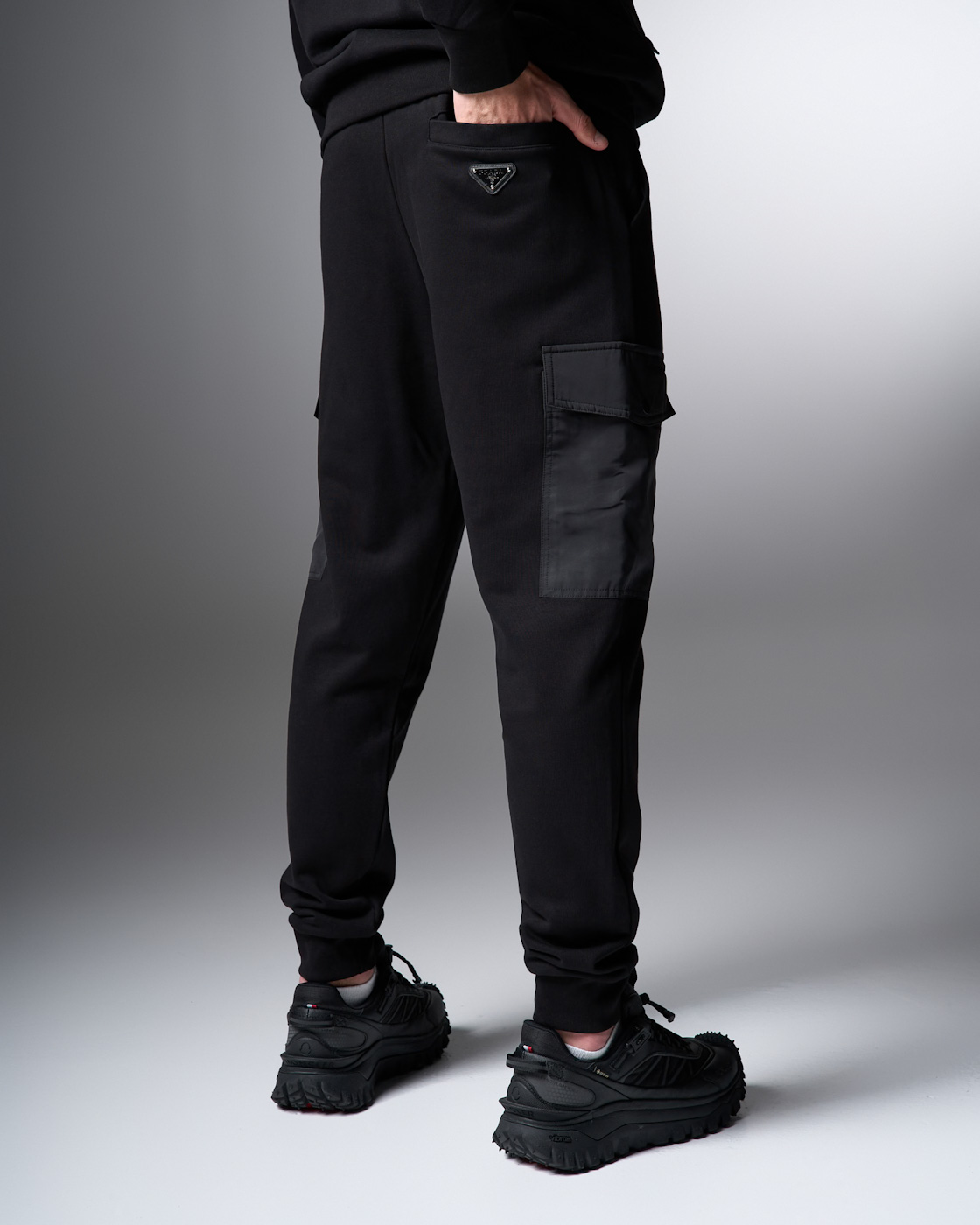 Prada Black Technical Tracksuit