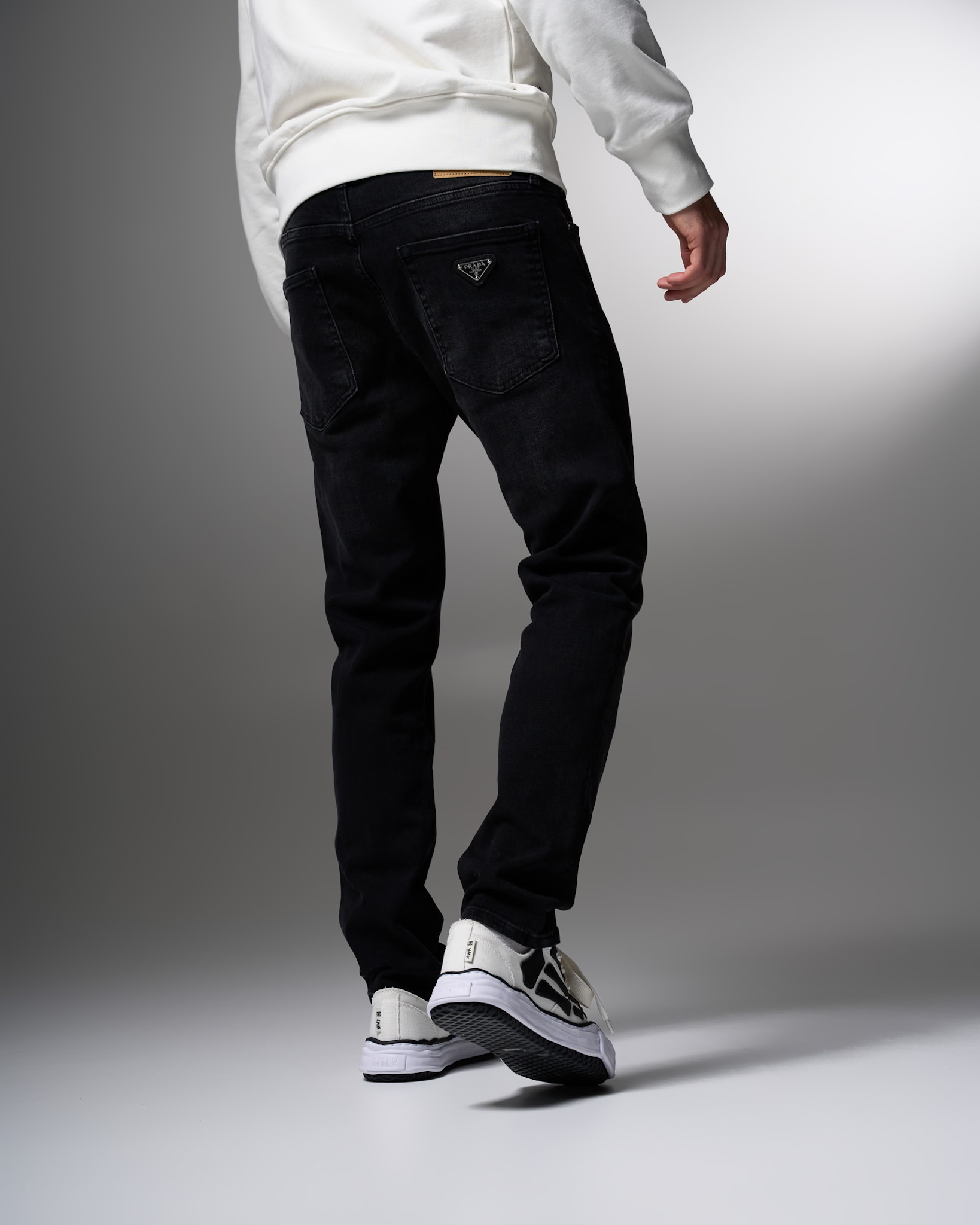Prada Milano Dark Grey Denim Jeans