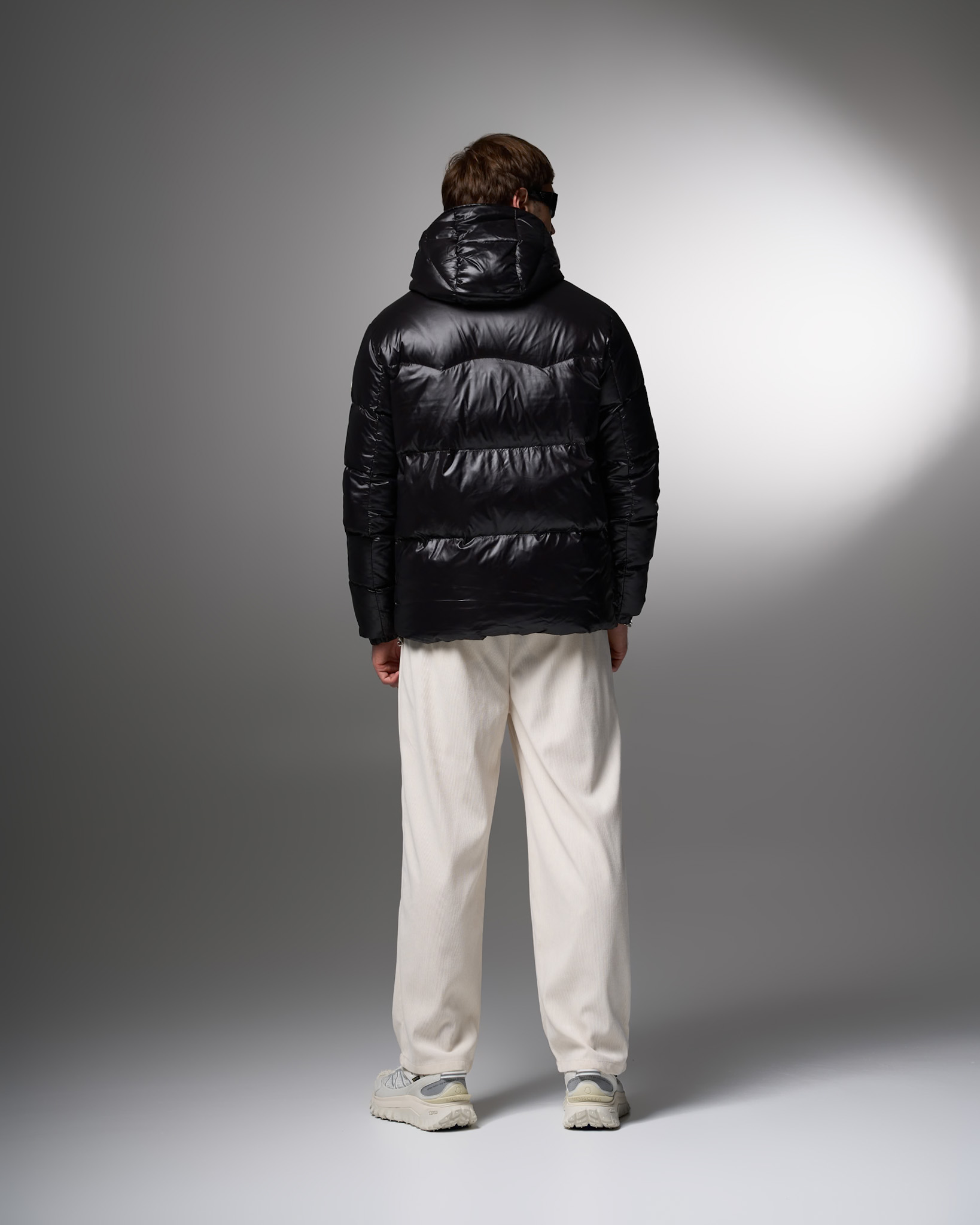 Moncler Iconic Gloss Black Down Jacket