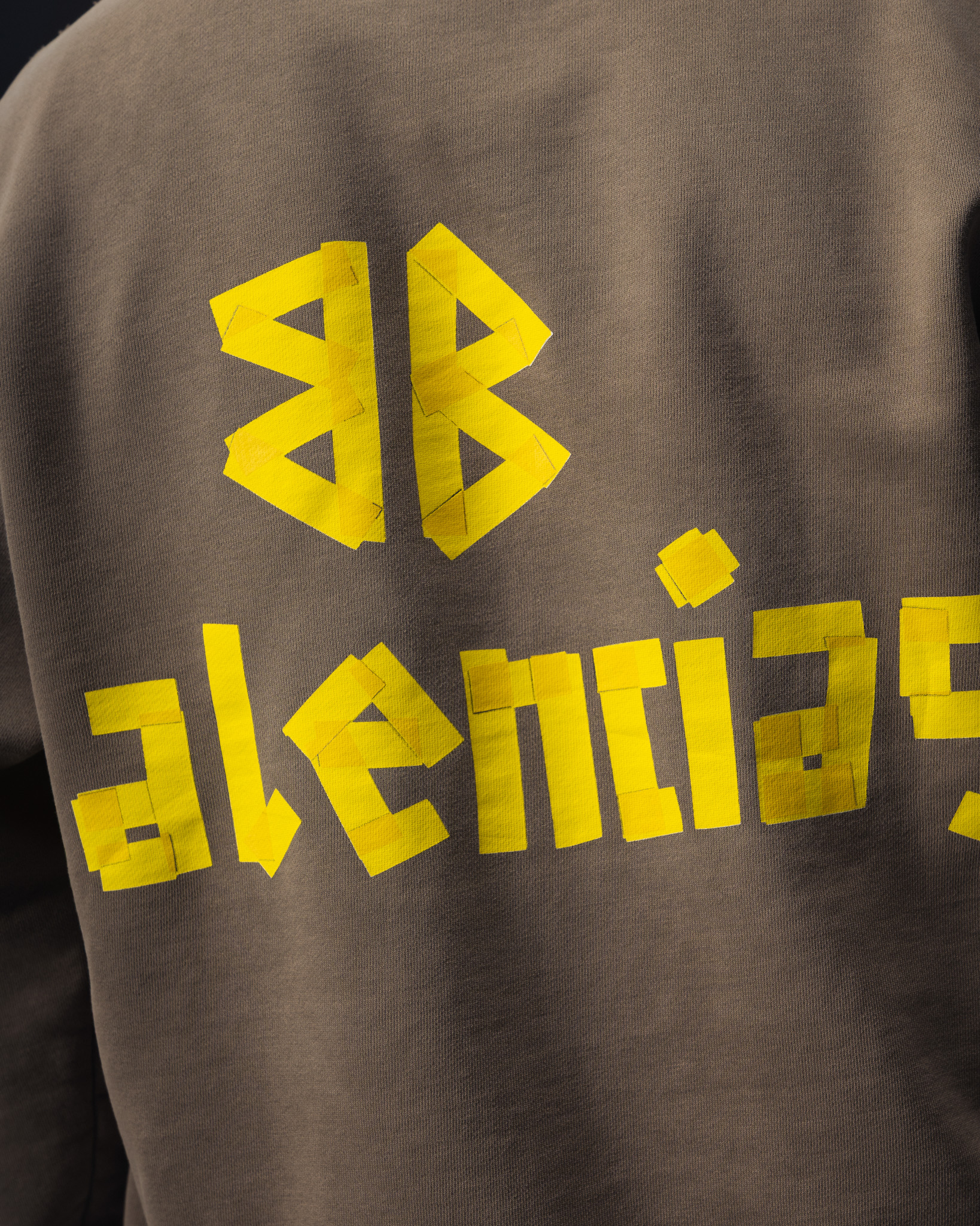 Balenciaga Graphite Fade Hoodie