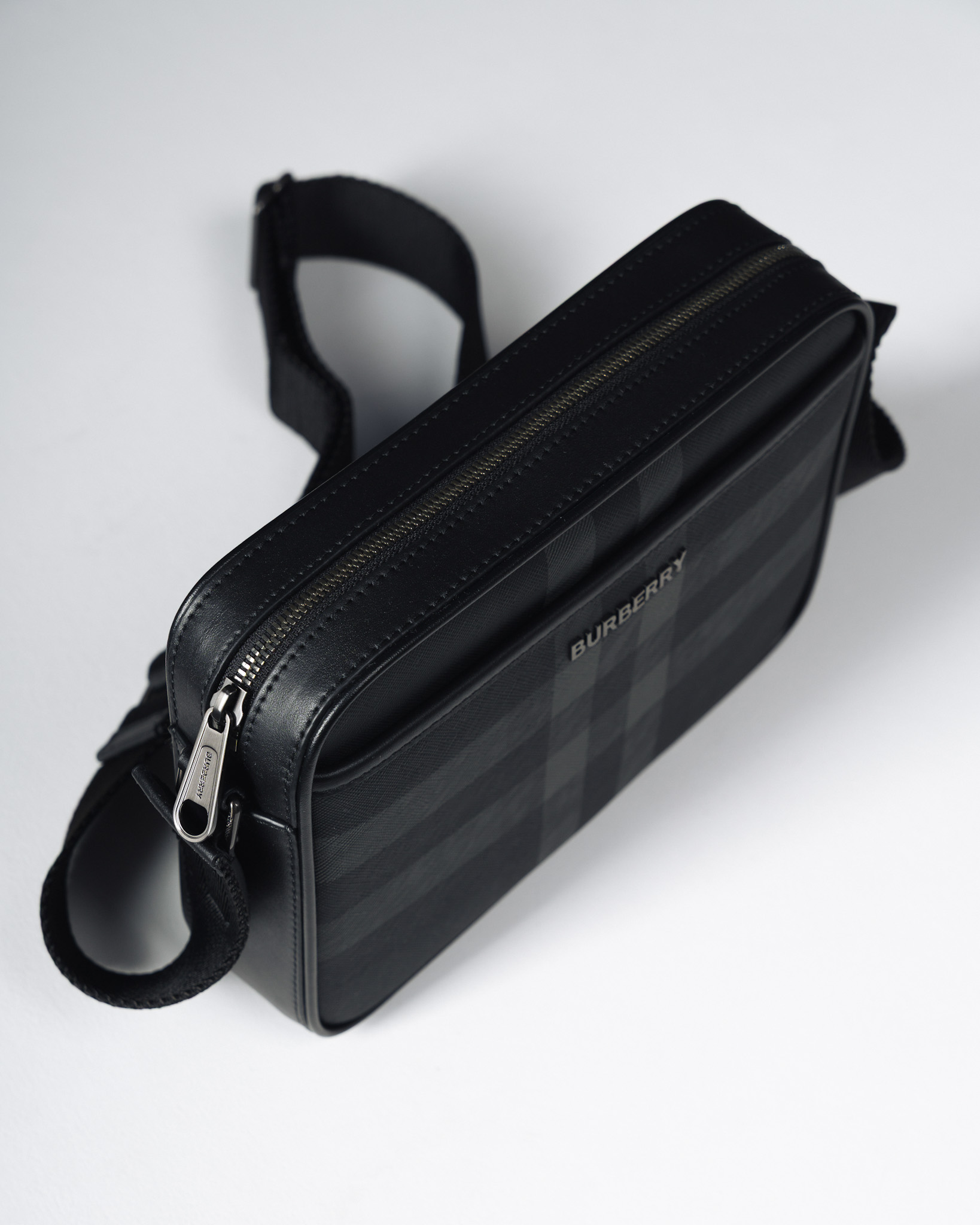 Burberry Shadow Check Crossbody Bag
