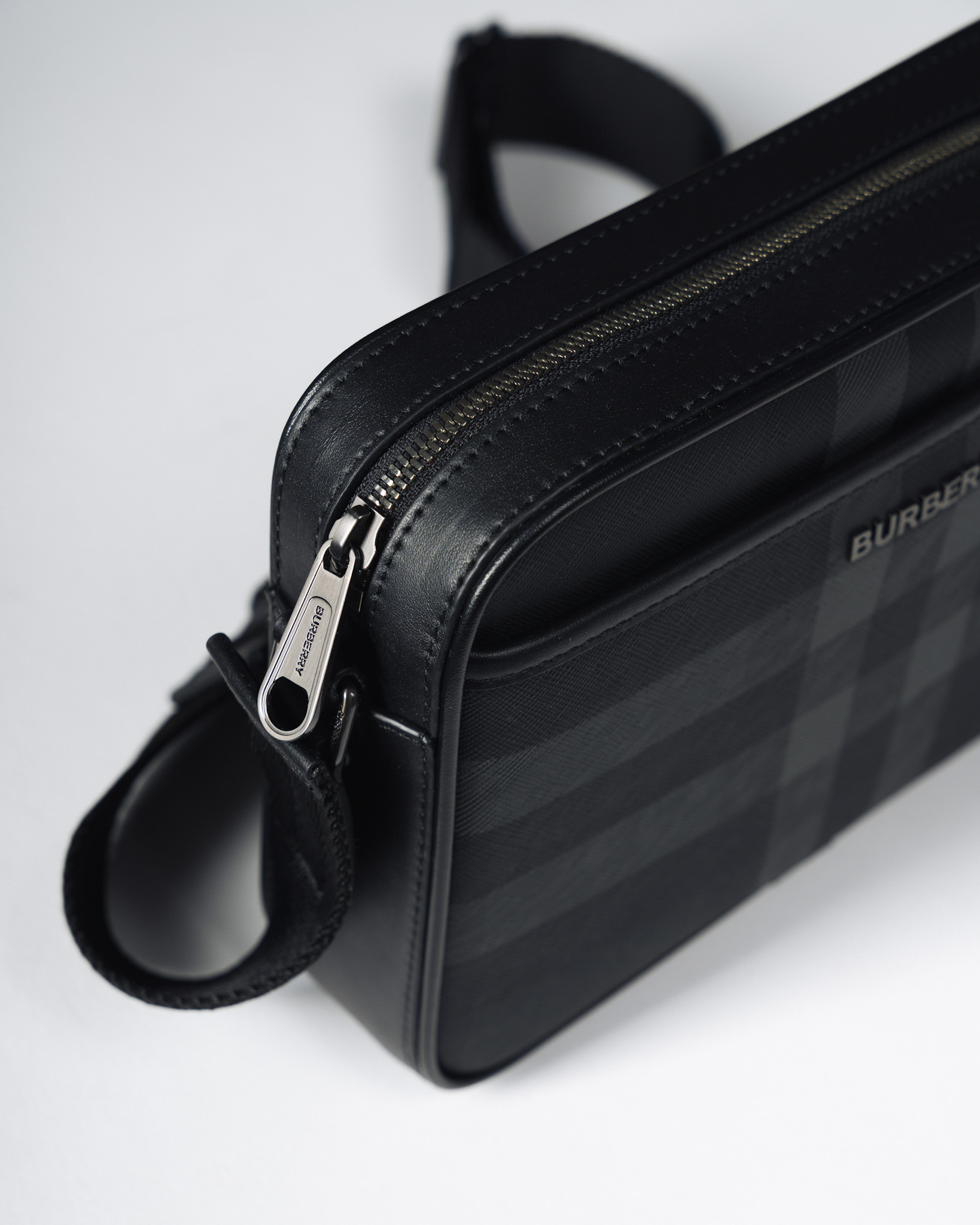 Burberry Shadow Check Crossbody Bag