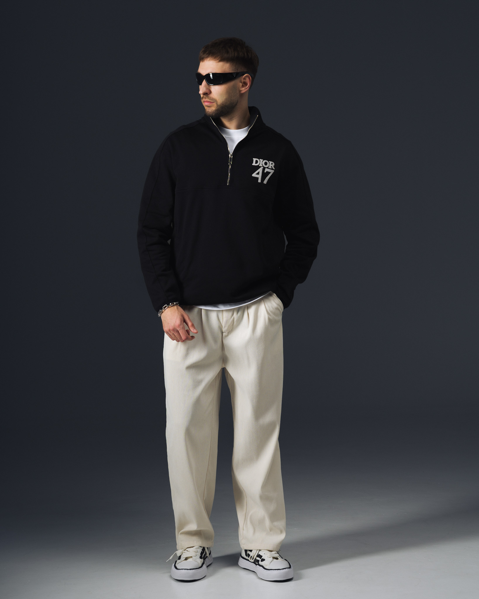 Dior Signature Zip Sweatshirt
