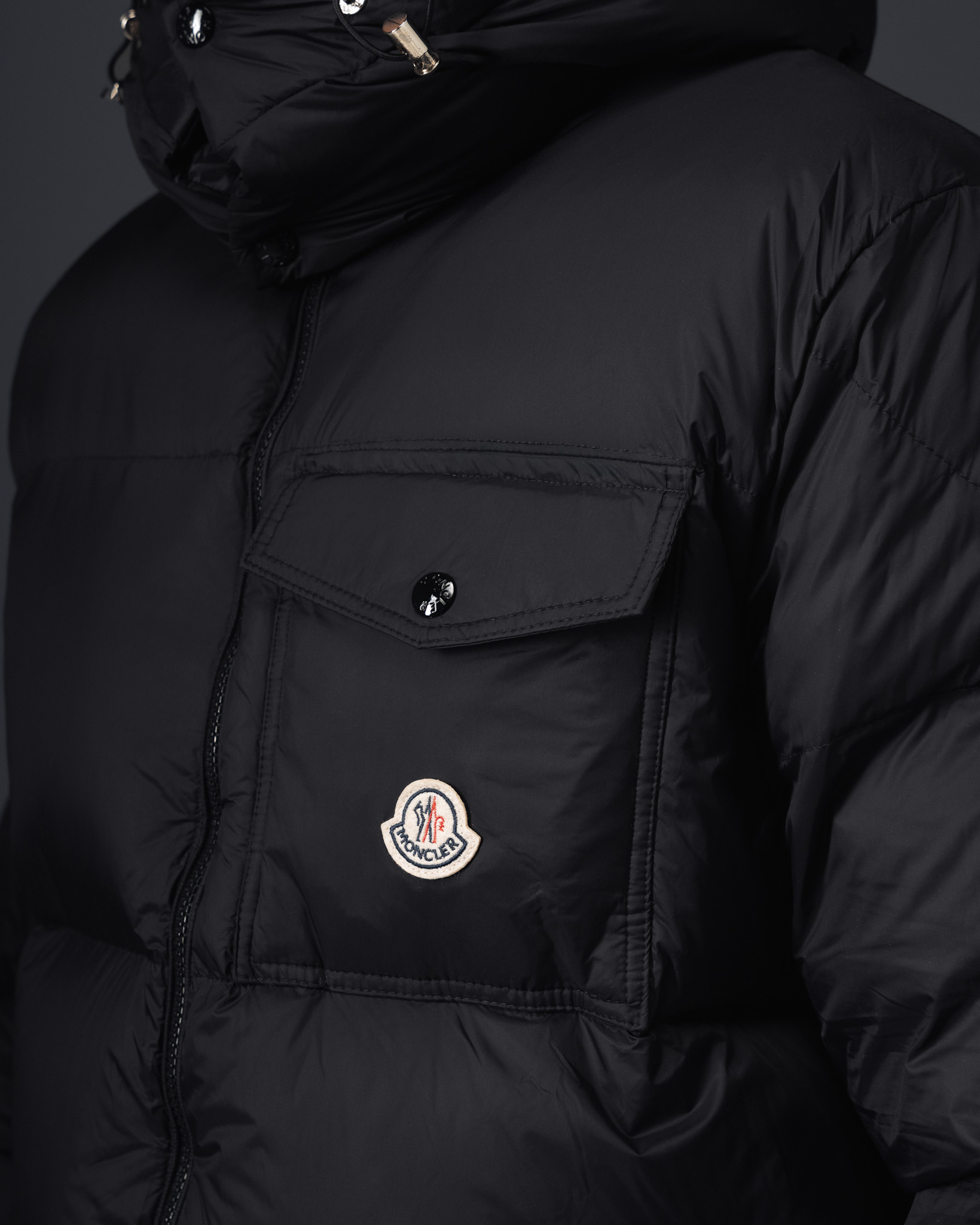 Moncler Tricolor Line Down Jacket