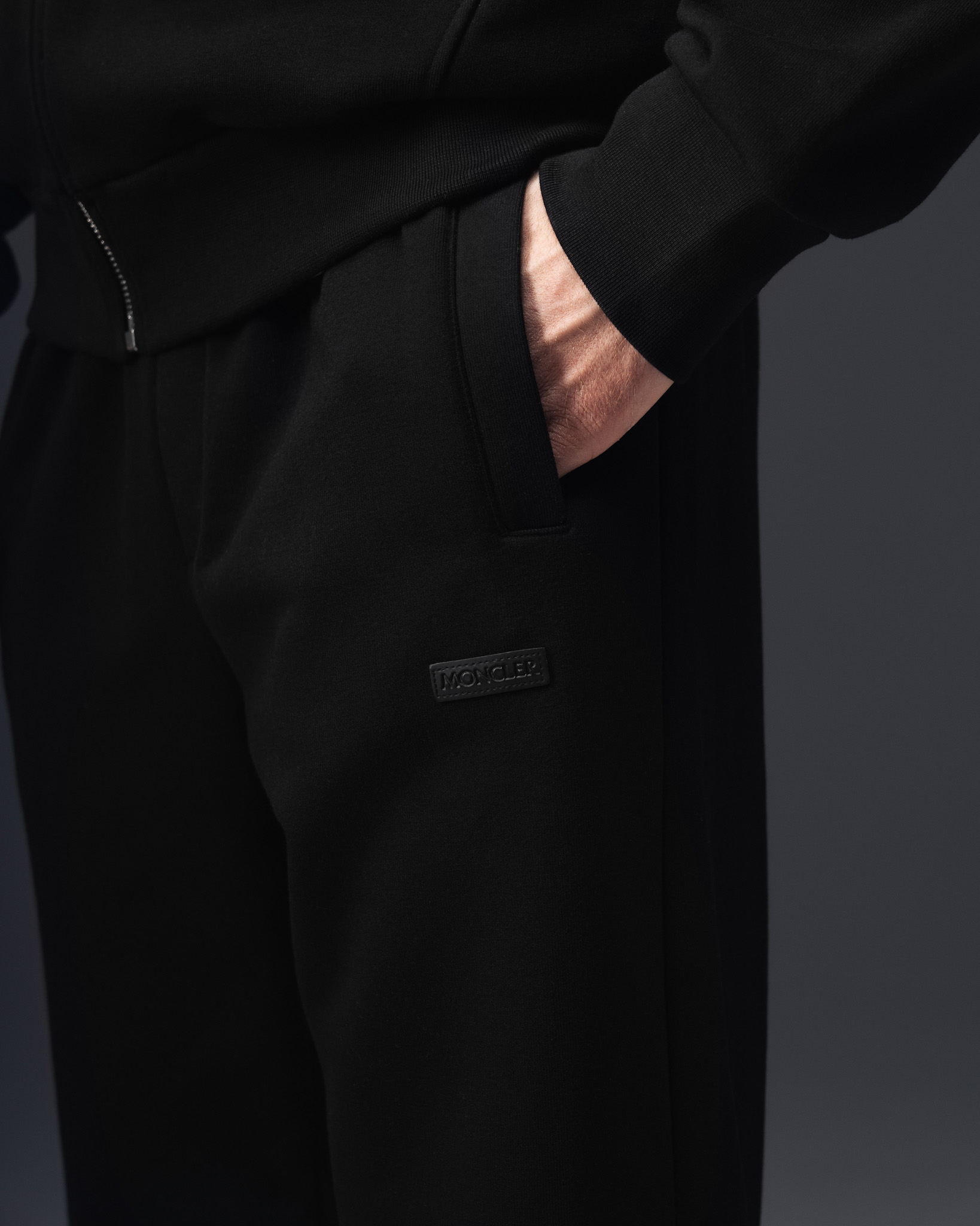 Moncler Shadow Total Black Tracksuit
