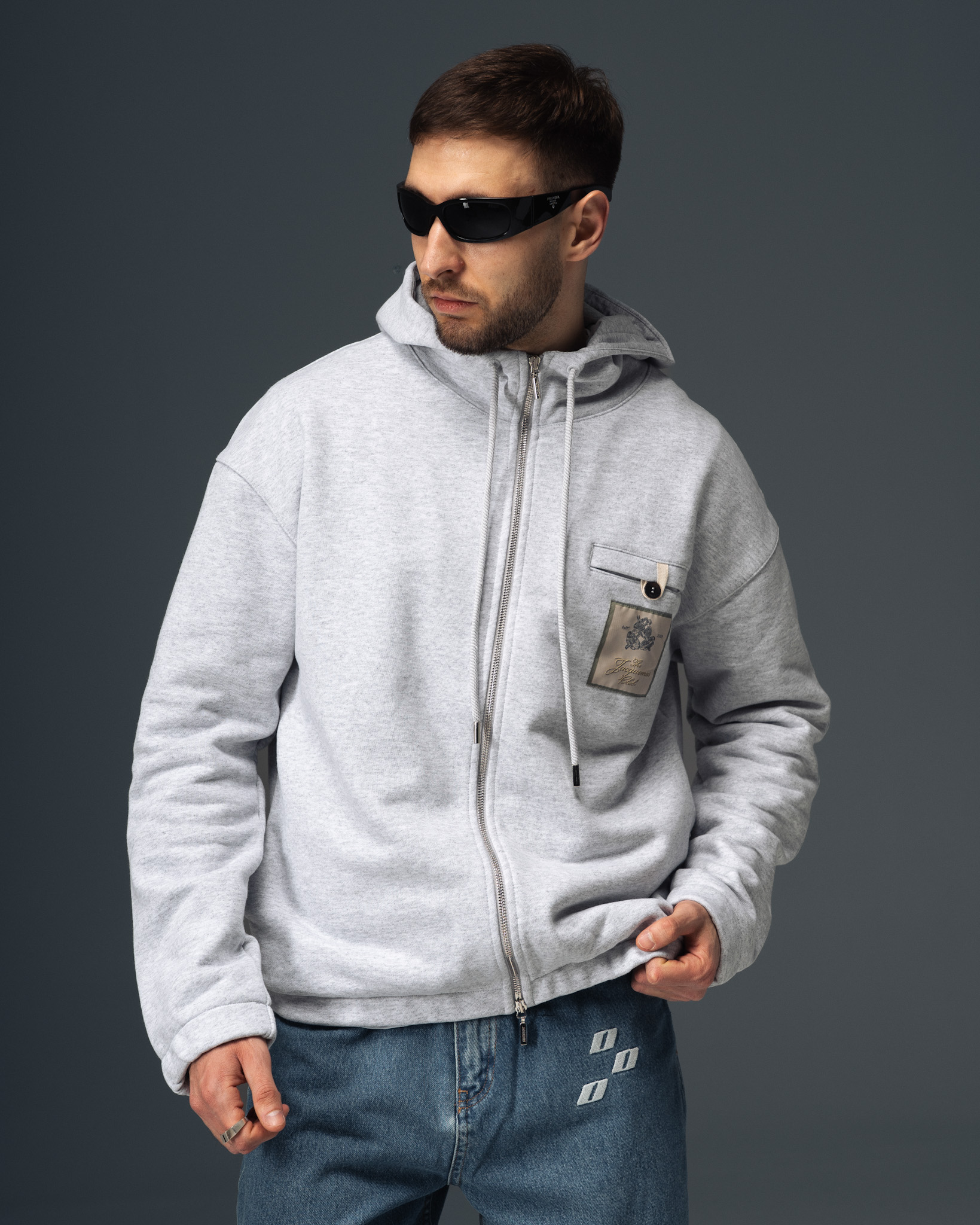 Jacquemus Le Club Zip Hoodie