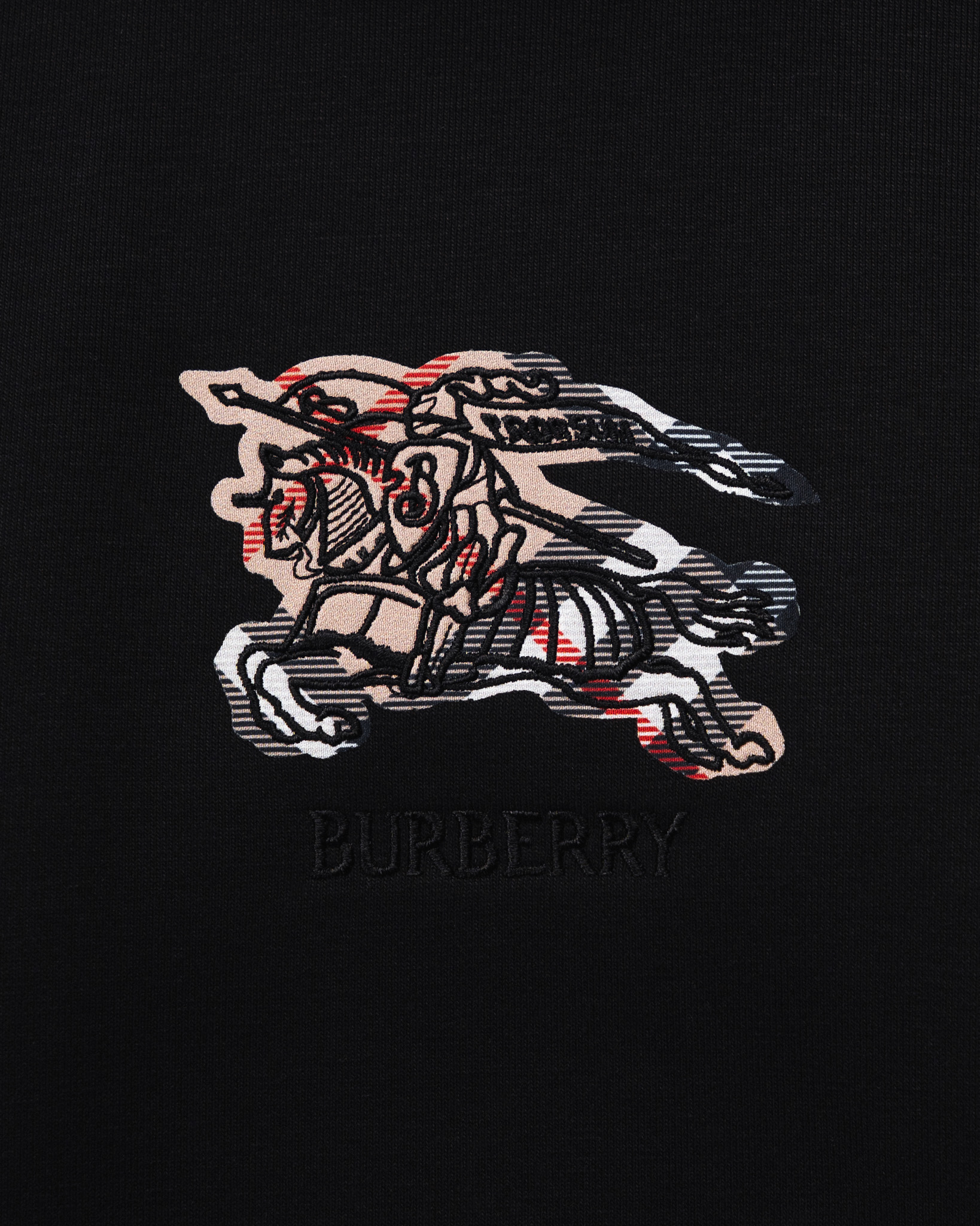 Burberry Icon Crest Black Sweatshirt