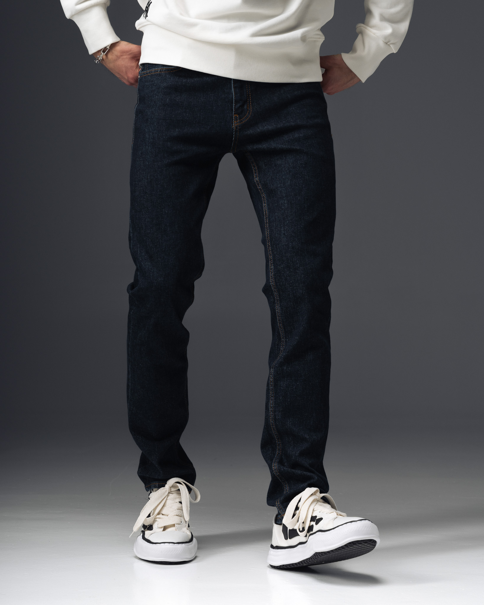 Prada Milano Classic Dark Denim Jeans