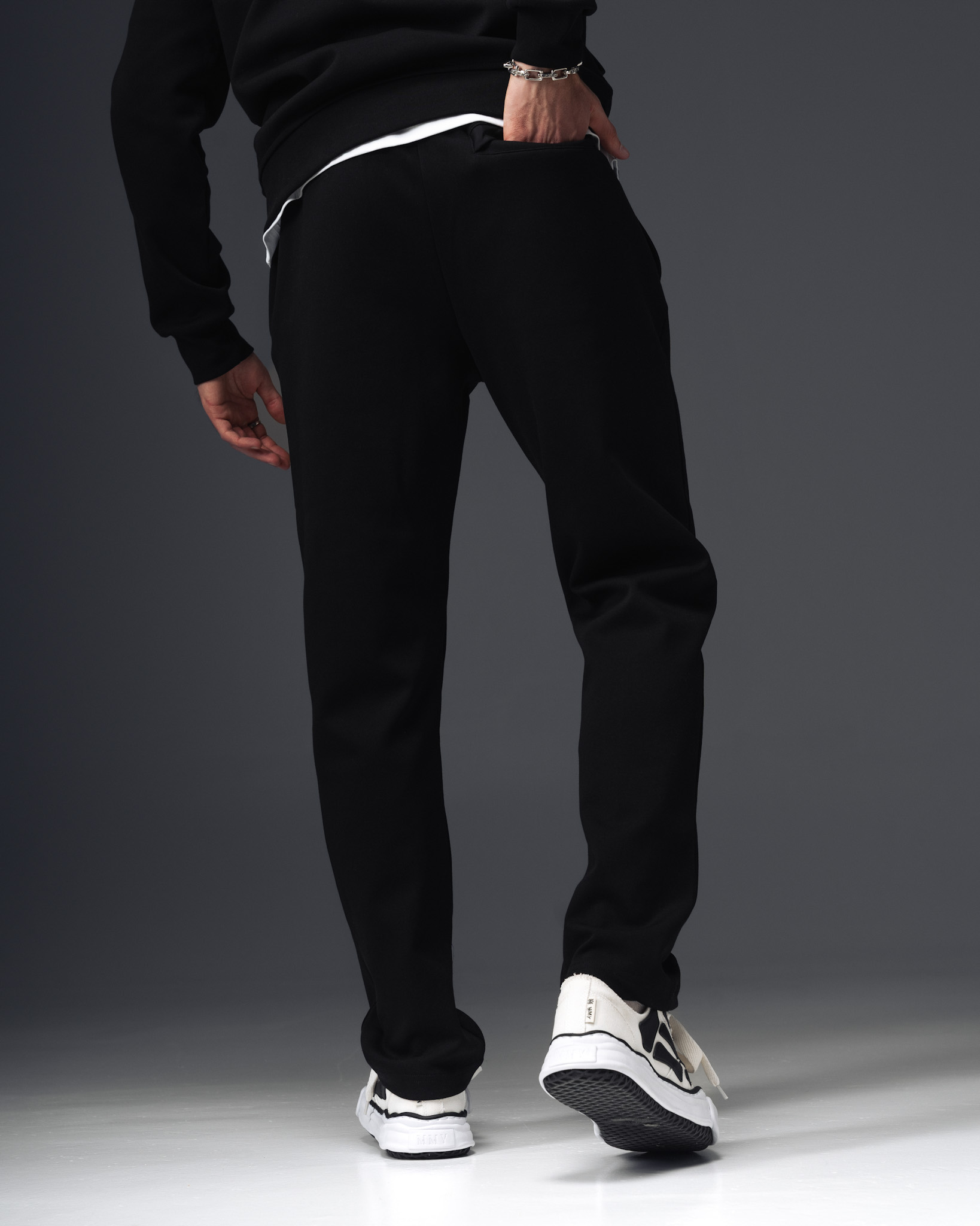Moncler Black Signature Zip Suit