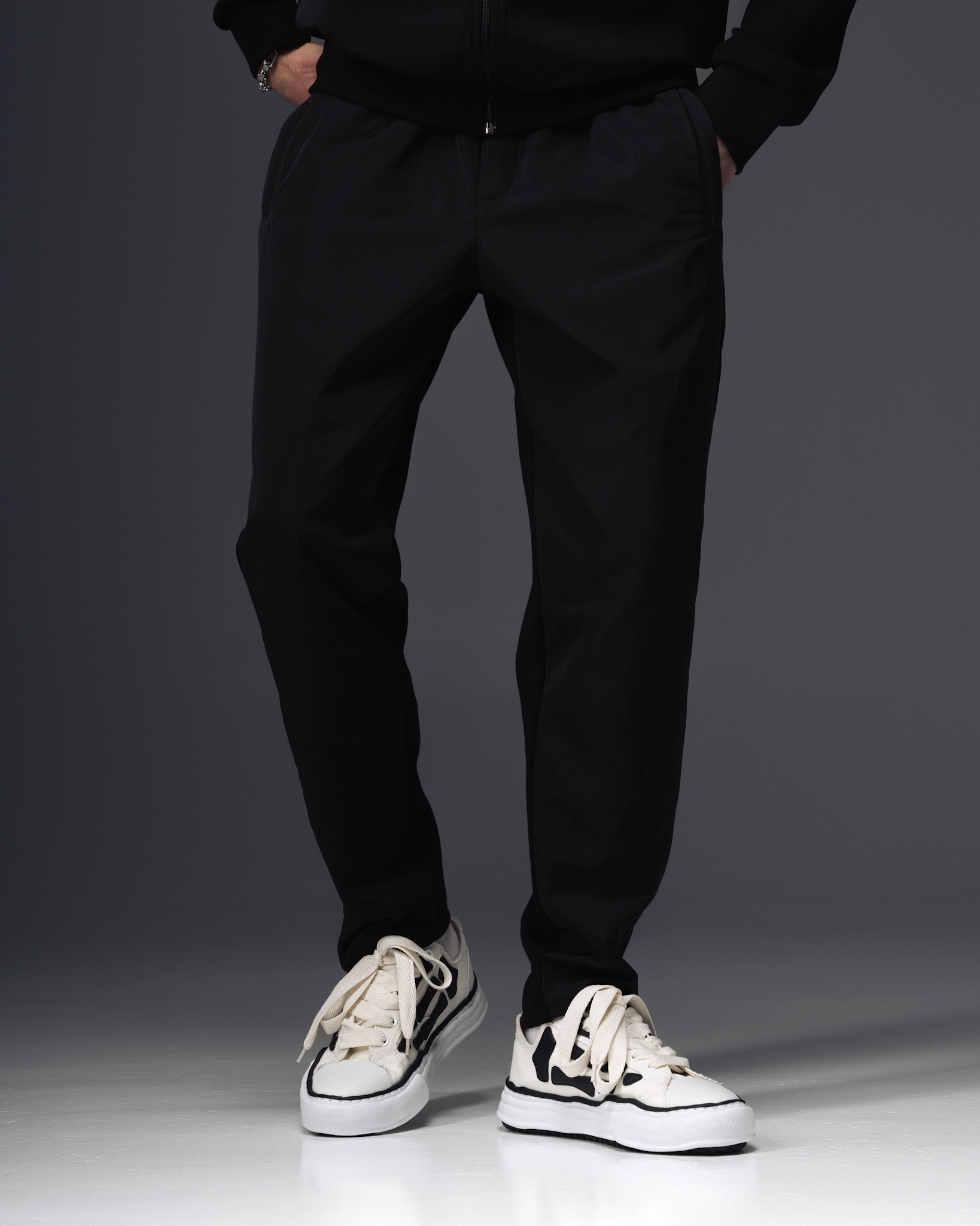 Prada Black Tech Track Suit