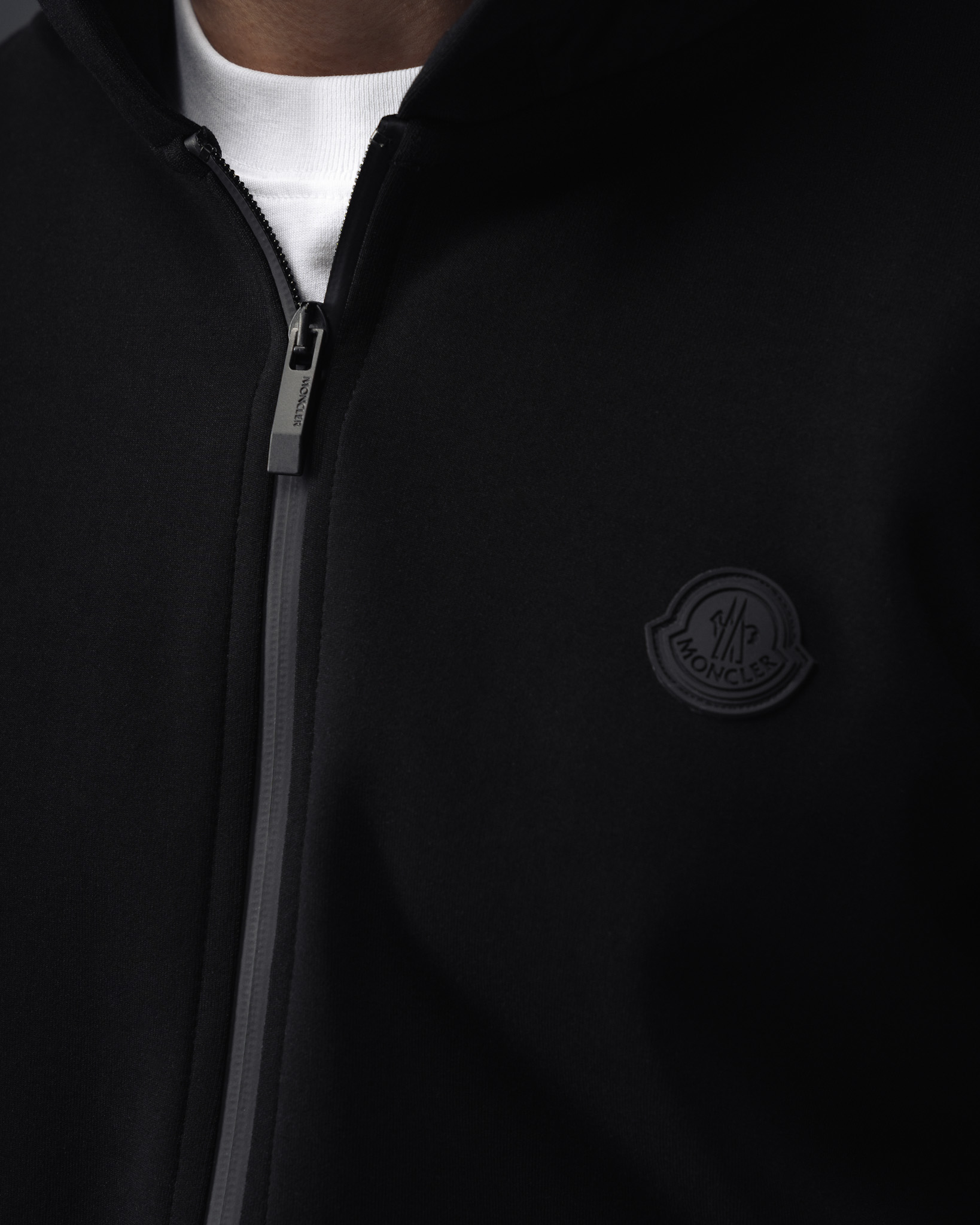 Moncler Black Signature Zip Suit