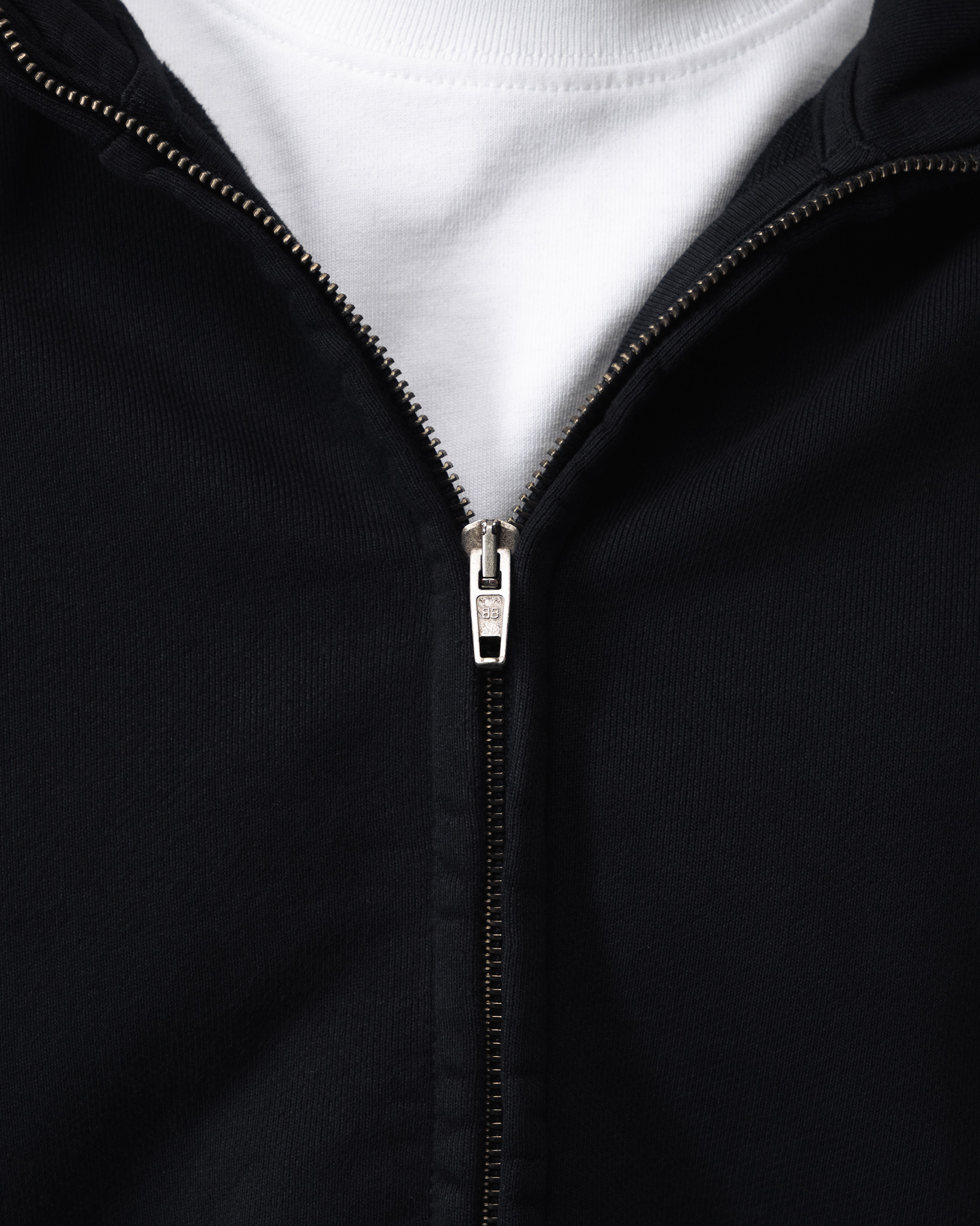Balenciaga Tape Logo Zip Hoodie